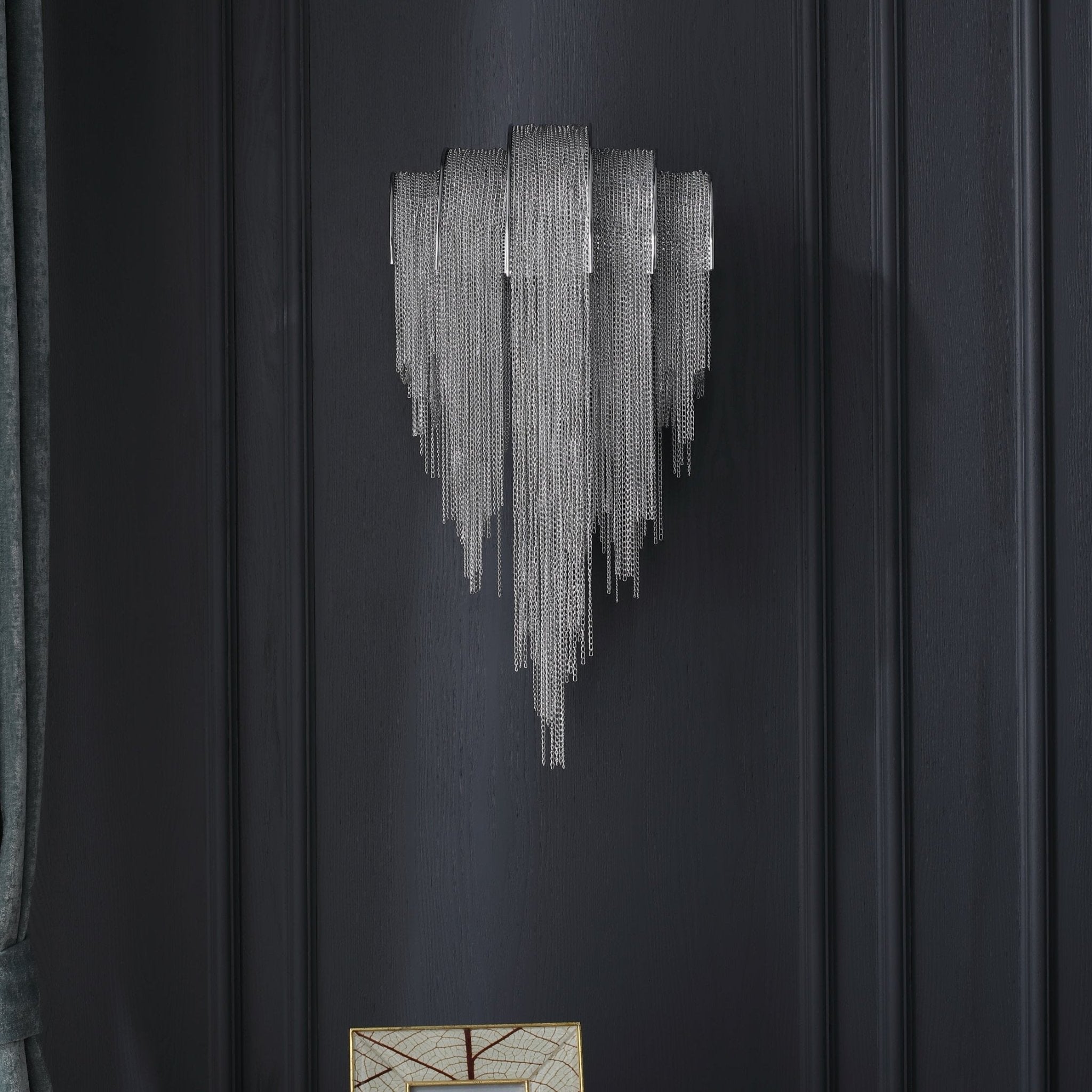 Chains Postmodern Luxury Tassel Wall Lamp - Letslighting