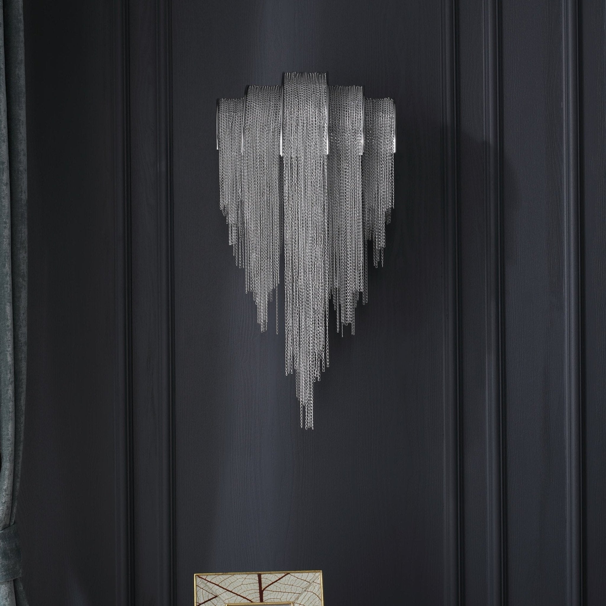 Chains Postmodern Luxury Tassel Wall Lamp - Letslighting