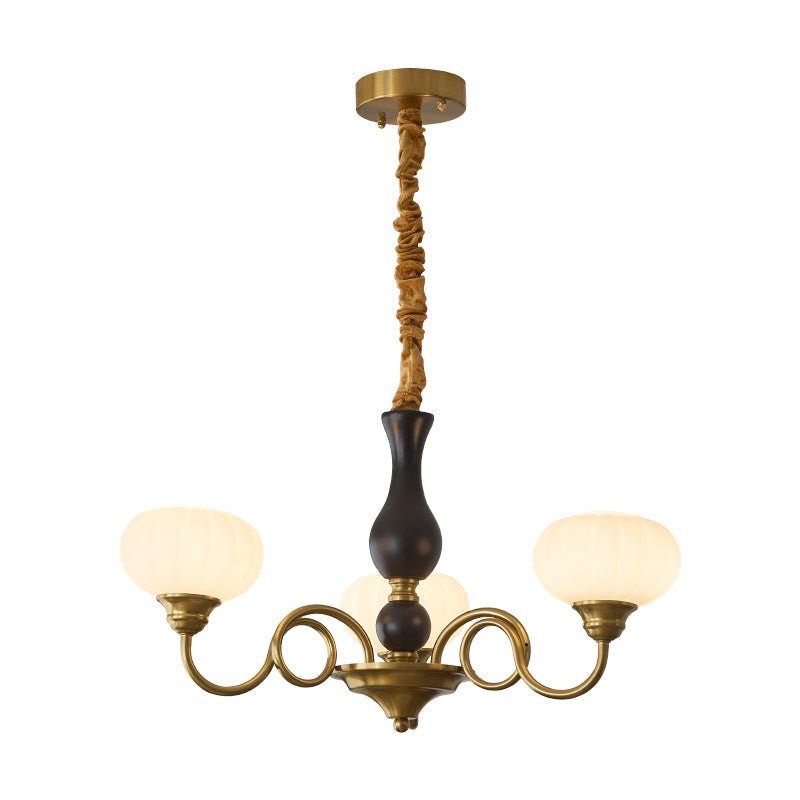Avinor Nordic Traditional Wood Chandelier - Letslighting