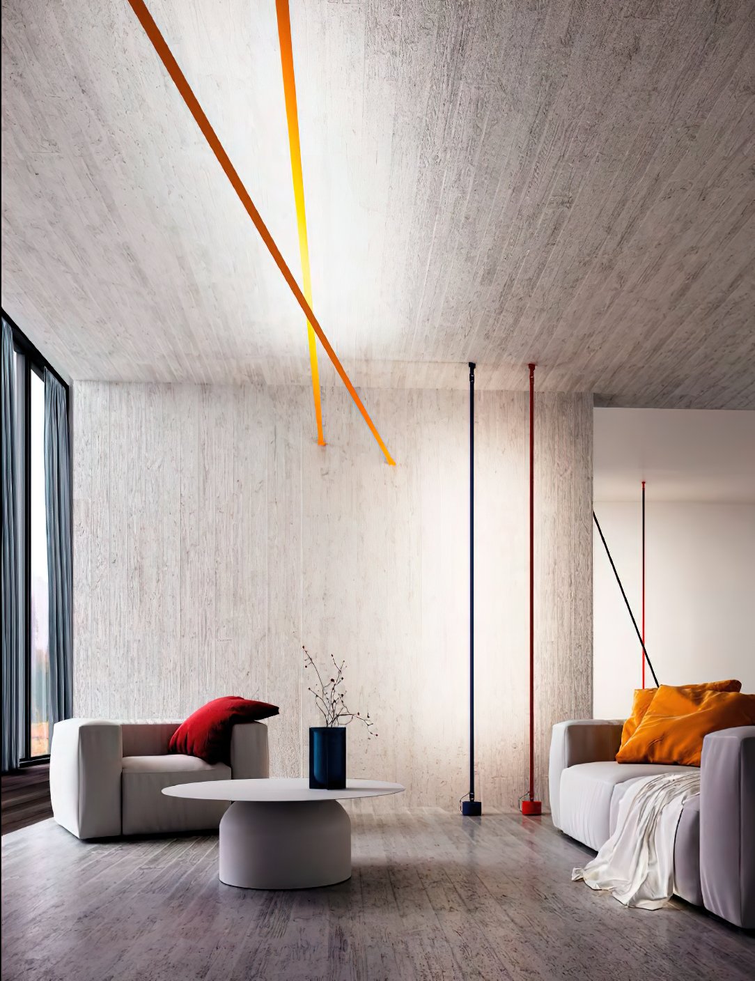 Thalix Fabric Floor Lamp - Letslighting