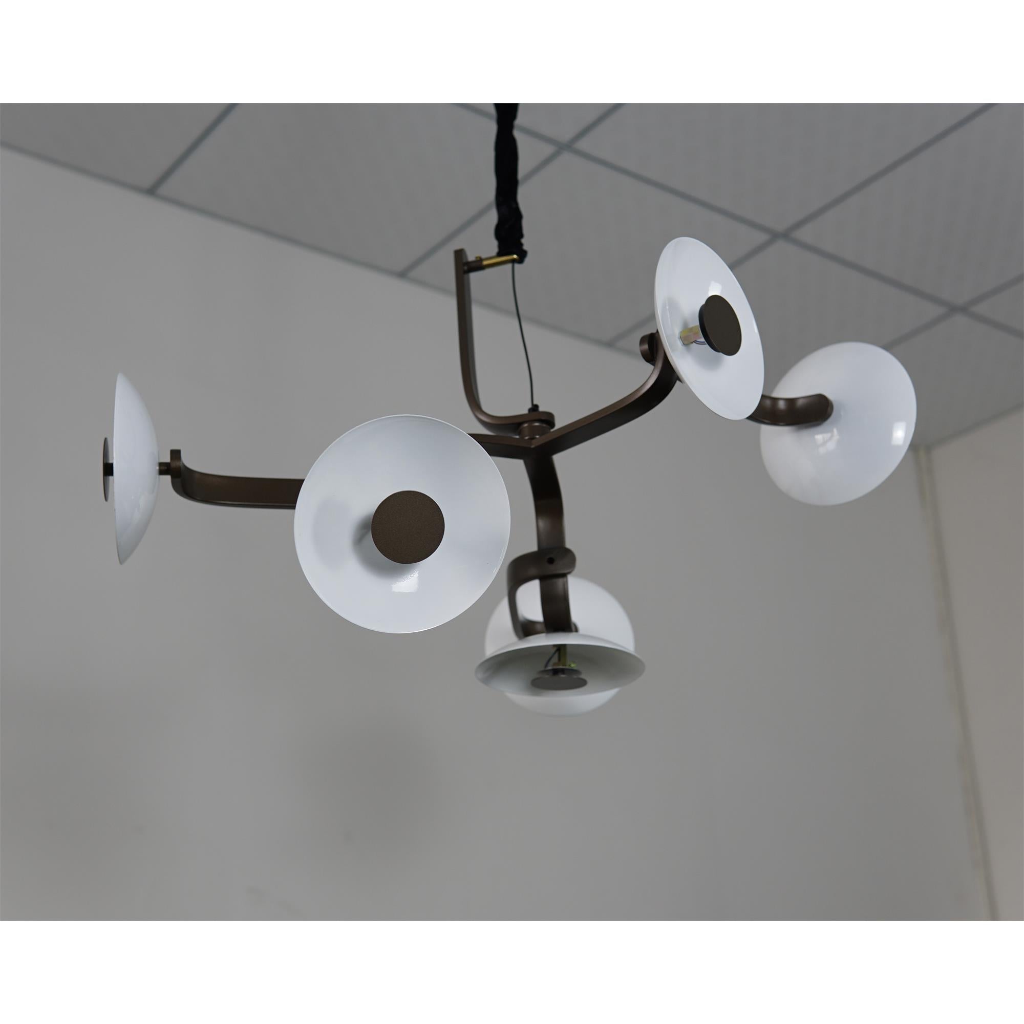 Jade Individual Creativity Brown Chandelier - Letslighting