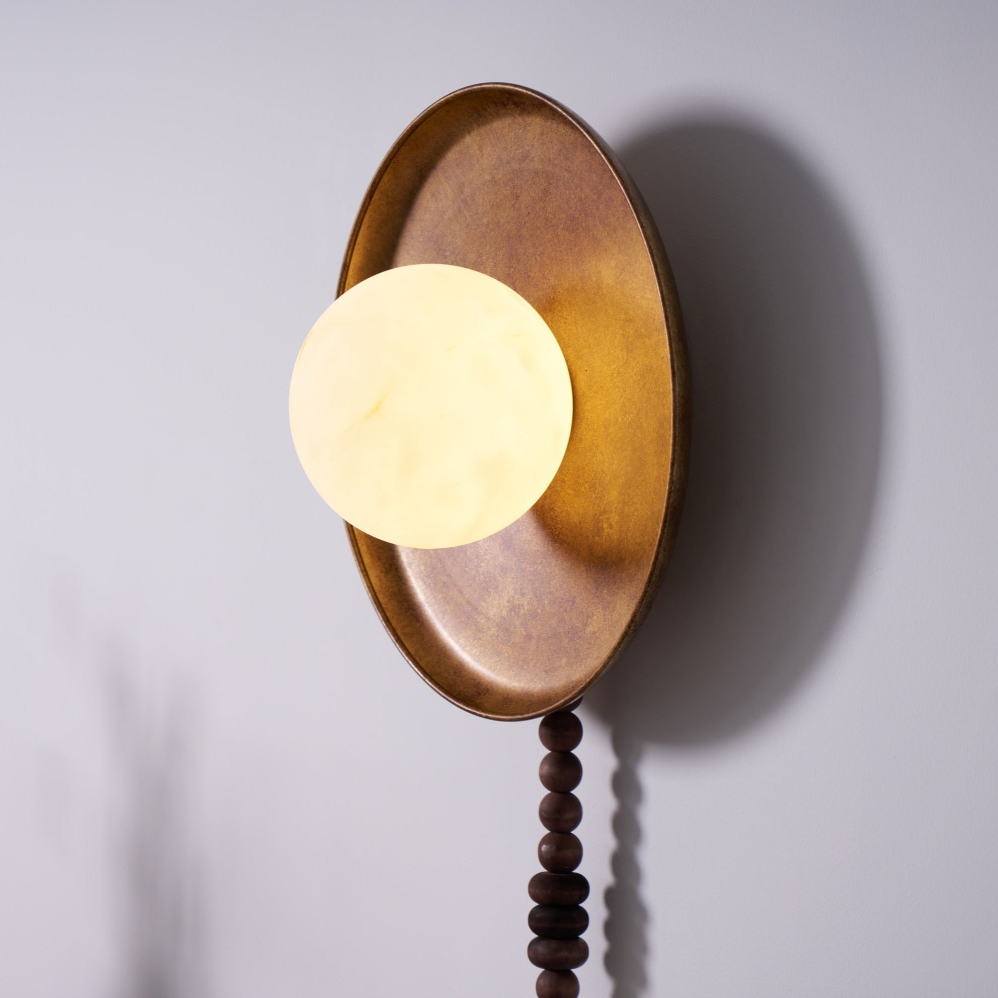 Olive Premium Nordic Art Marble Wall Light - Letslighting