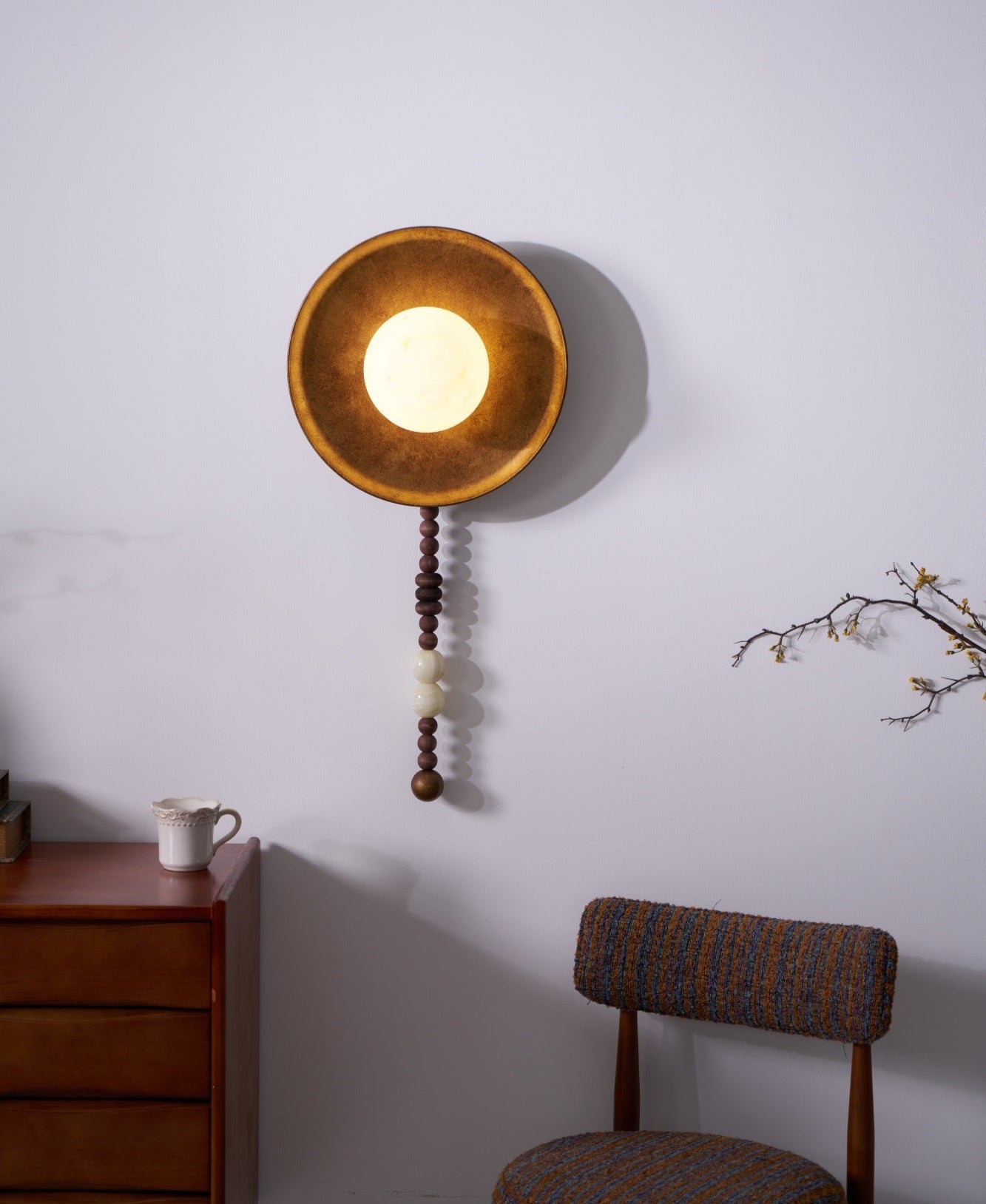 Olive Premium Nordic Art Marble Wall Light - Letslighting