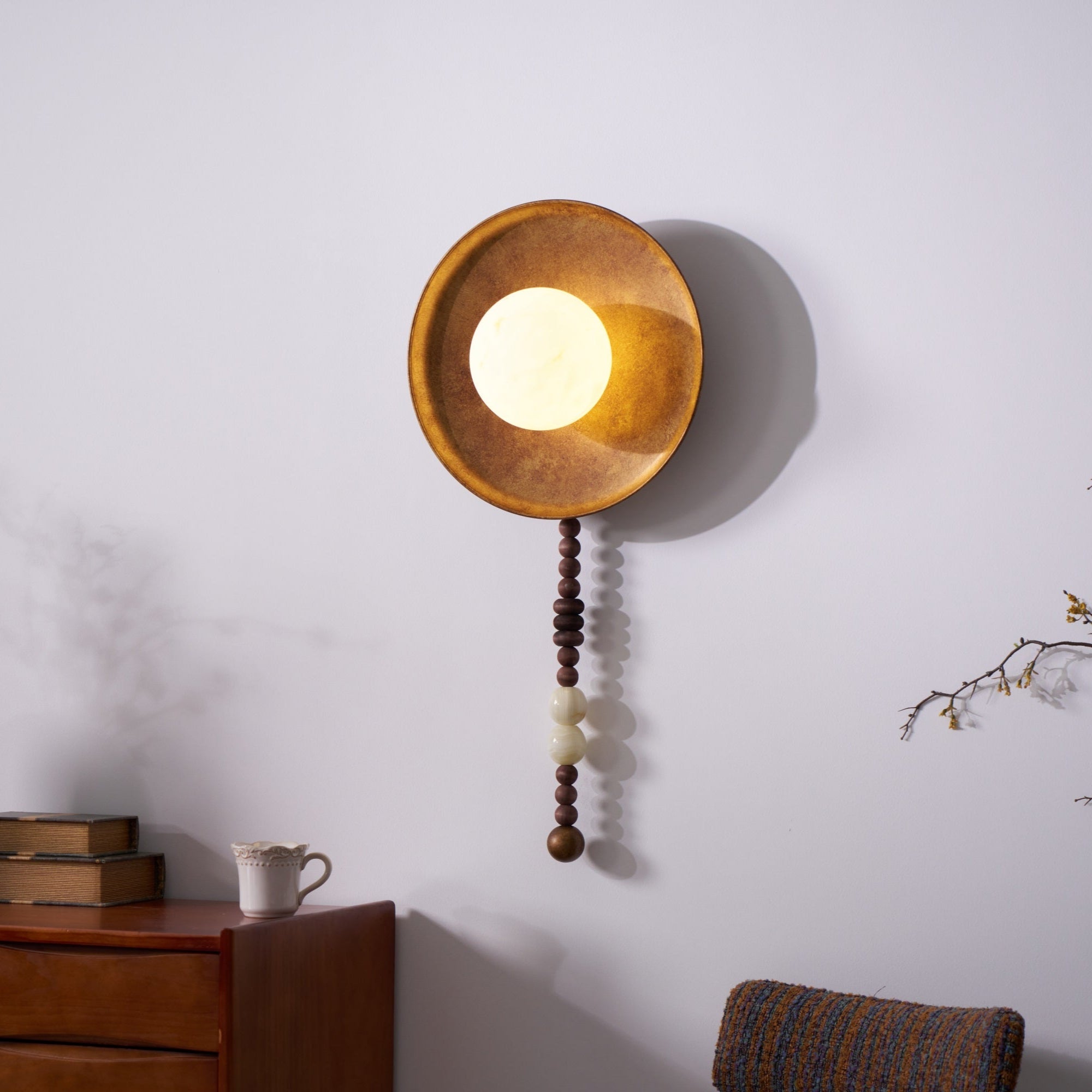 Olive Premium Nordic Art Marble Wall Light - Letslighting