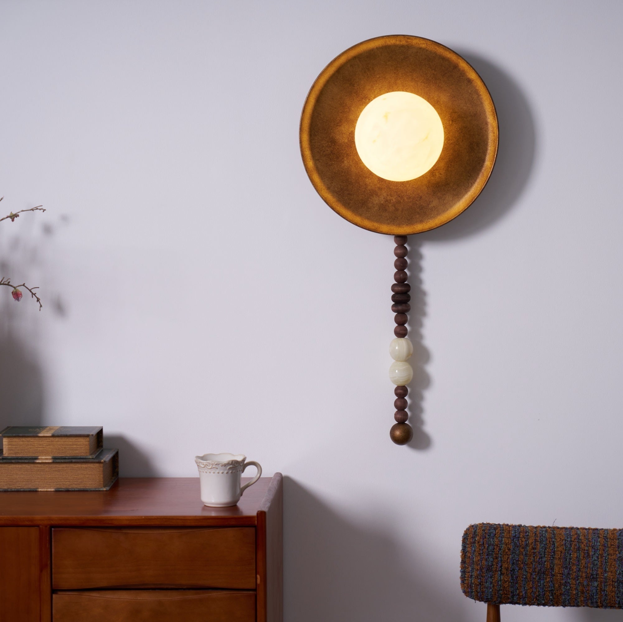 Olive Premium Nordic Art Marble Wall Light - Letslighting