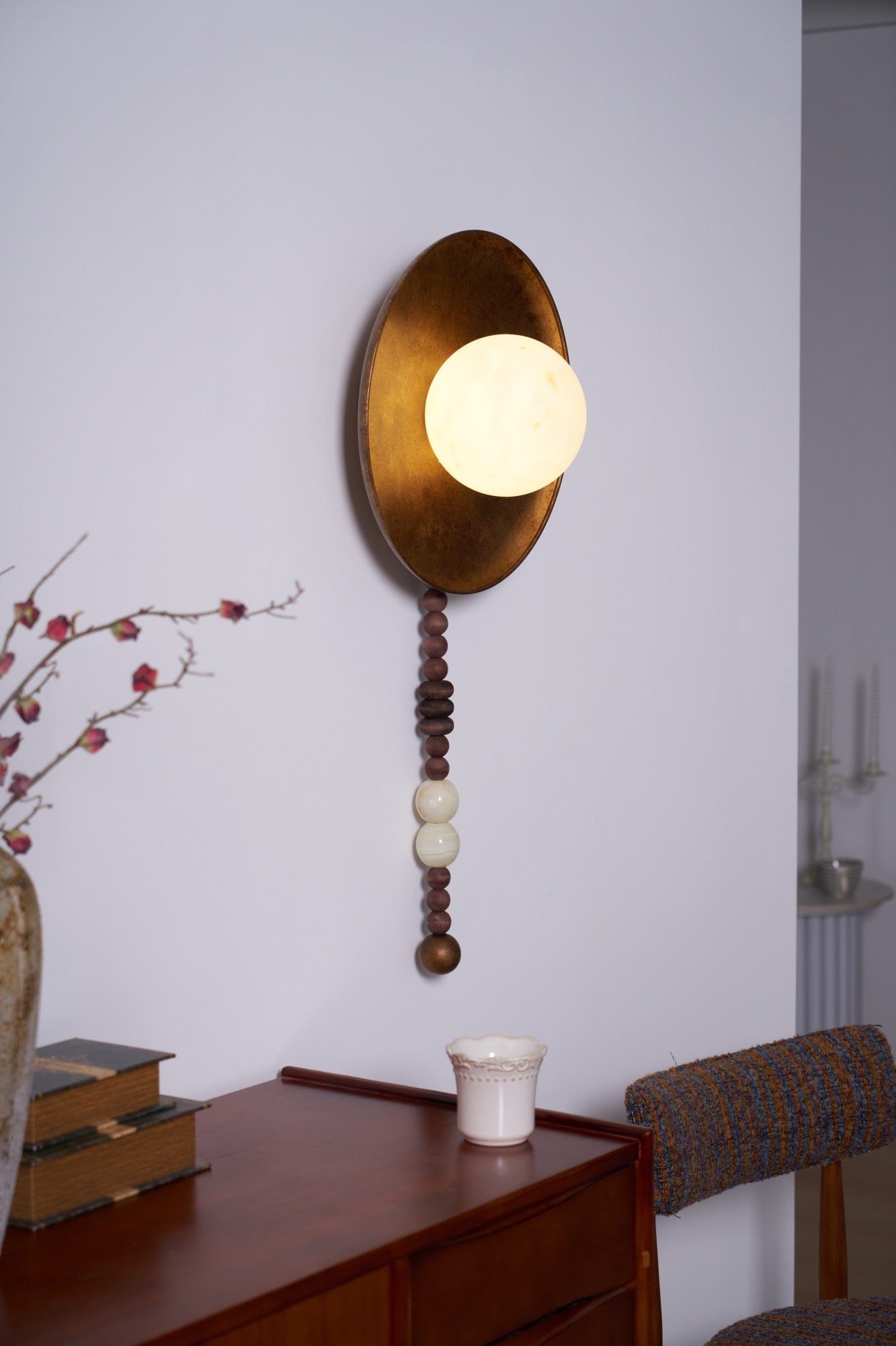 Olive Premium Nordic Art Marble Wall Light - Letslighting