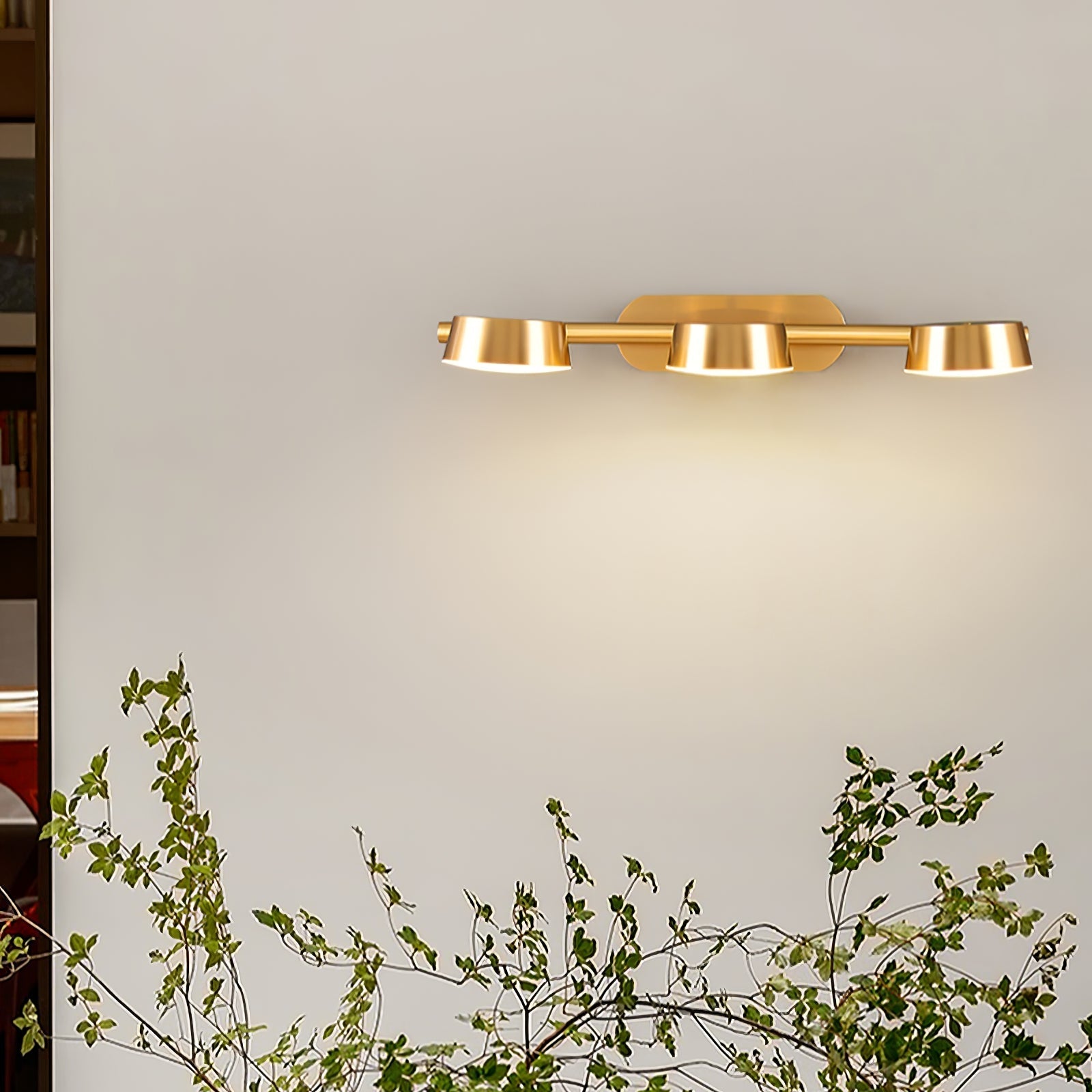 Edward Premium Elegance Vanity Brass Wall Light - Letslighting