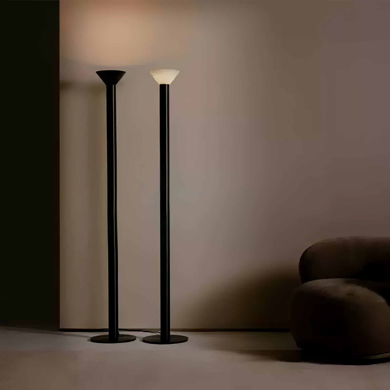 Evvaren Column Alabaster Floor Lamp - Letslighting