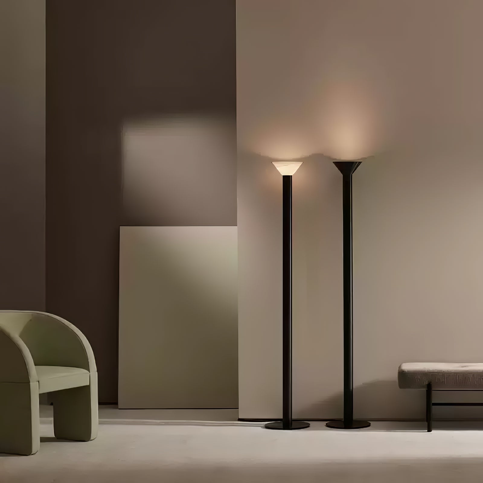 Evvaren Column Alabaster Floor Lamp - Letslighting