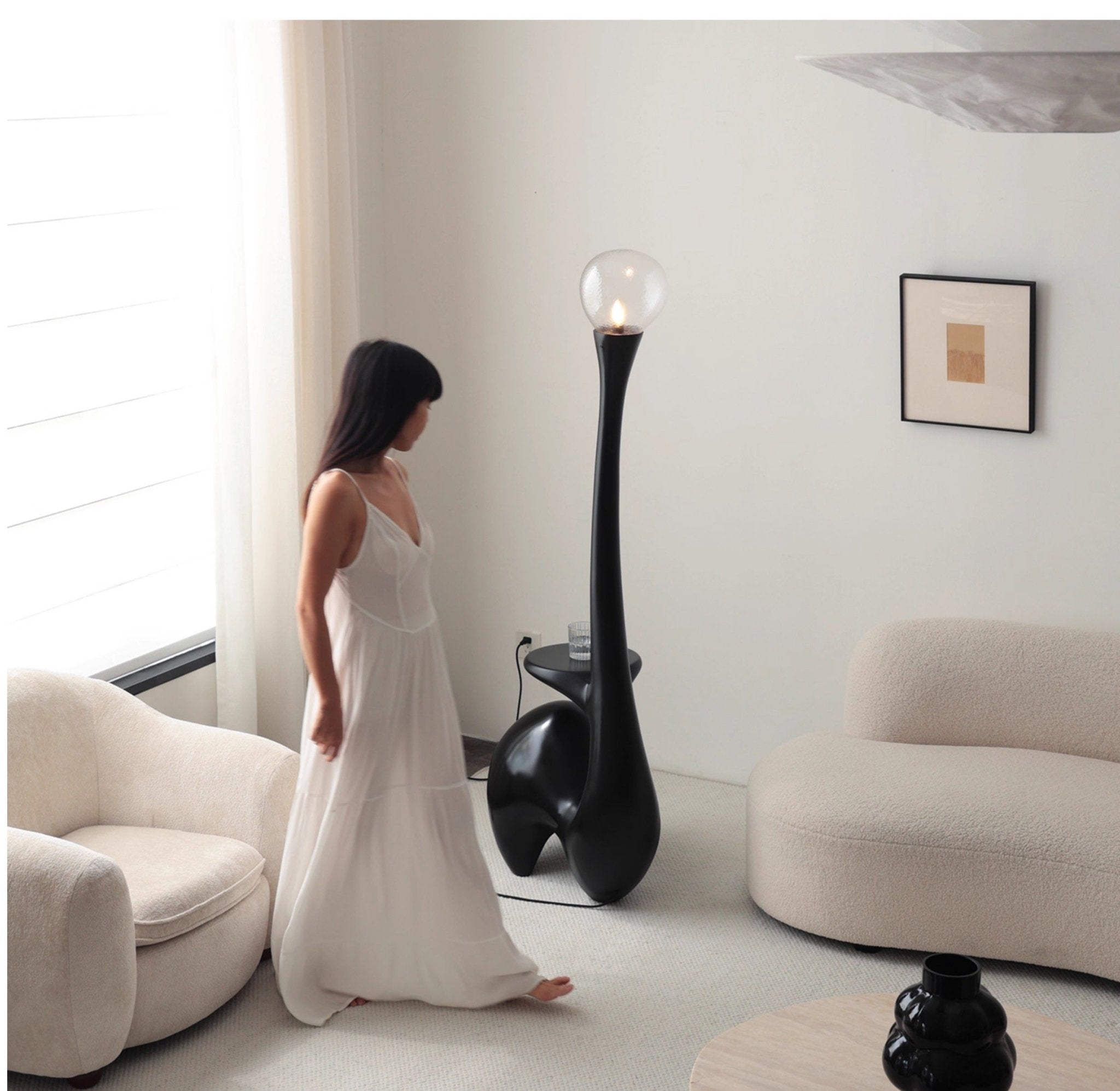 Elero Sculptural Floor Lamp - Letslighting