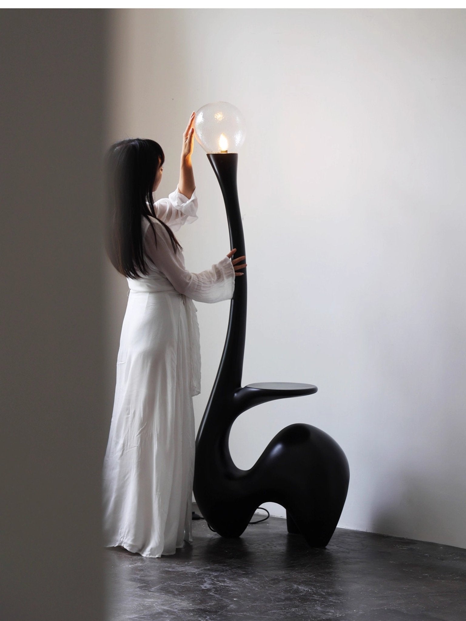 Elero Sculptural Floor Lamp - Letslighting