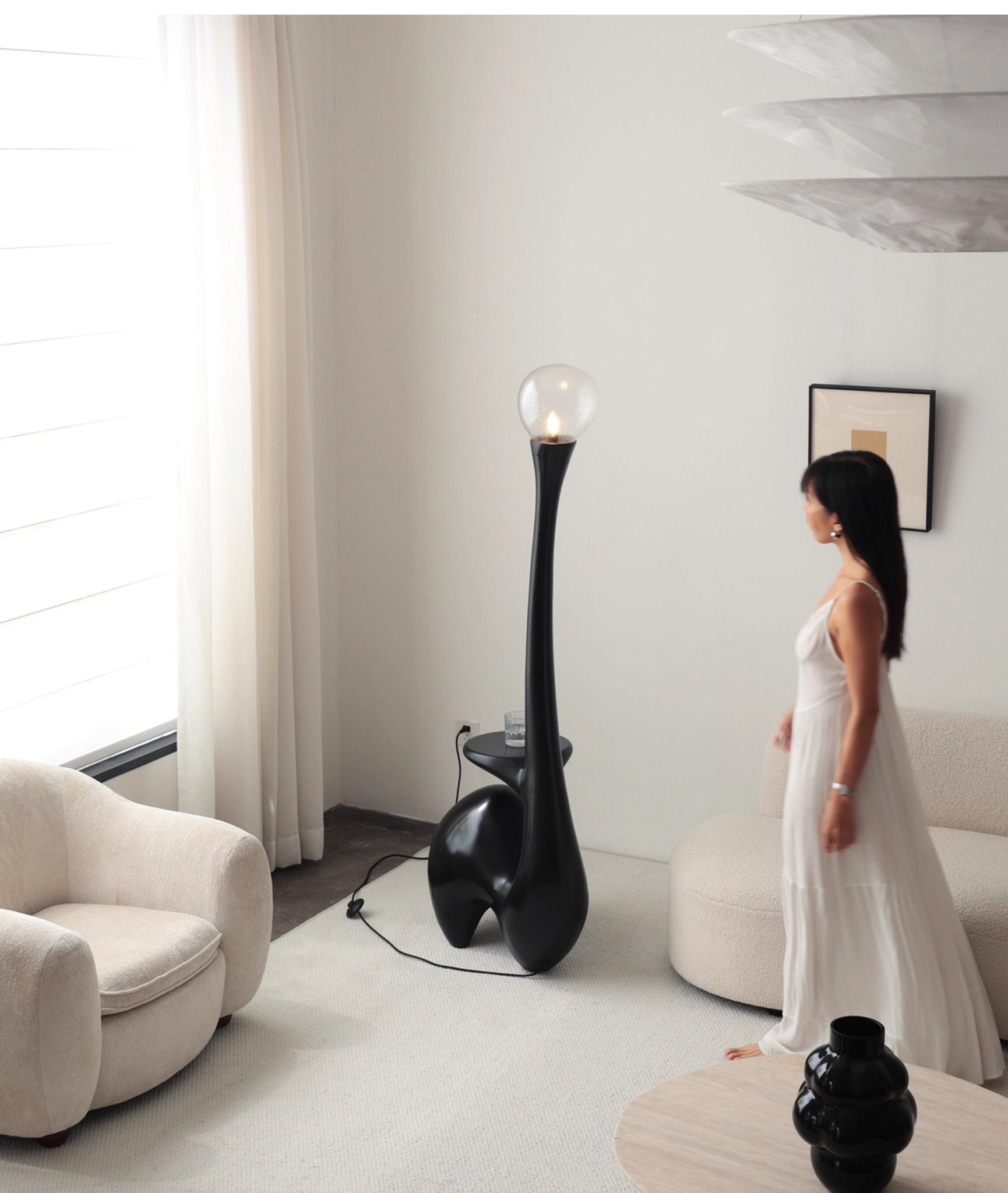 Elero Sculptural Floor Lamp - Letslighting