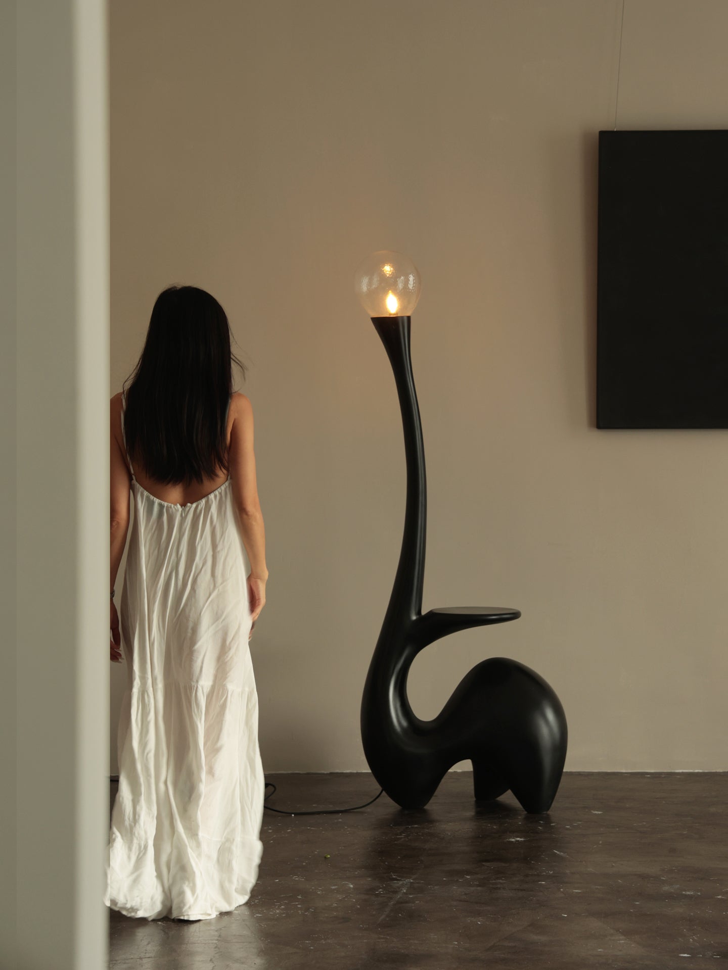 Elero Sculptural Floor Lamp - Letslighting