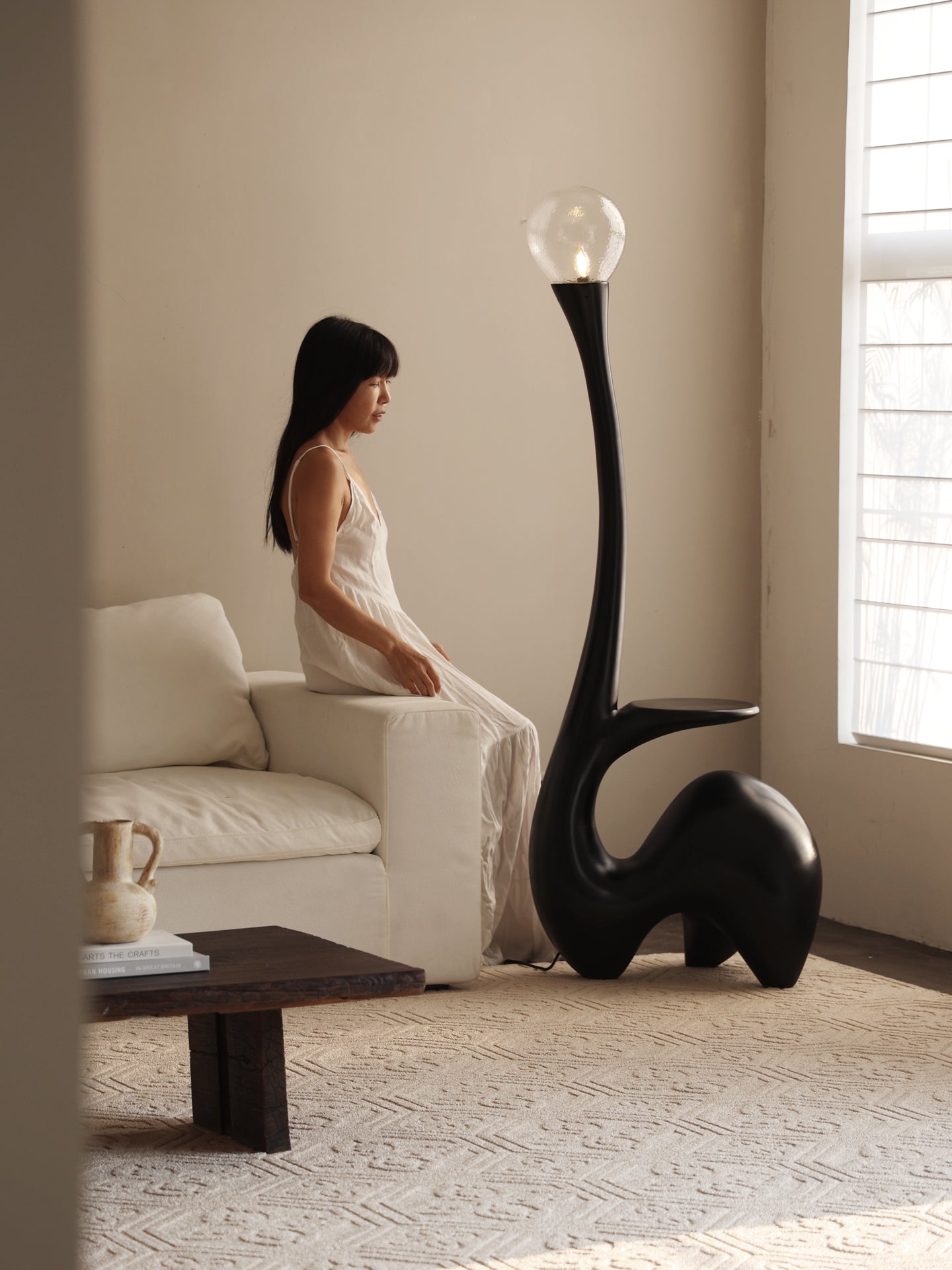 Elero Sculptural Floor Lamp - Letslighting