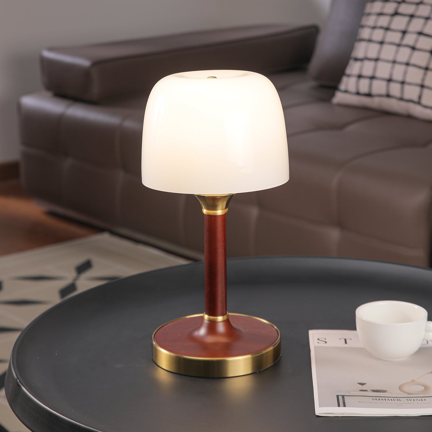 Velonise Wood Retro Table Lamp - Letslighting