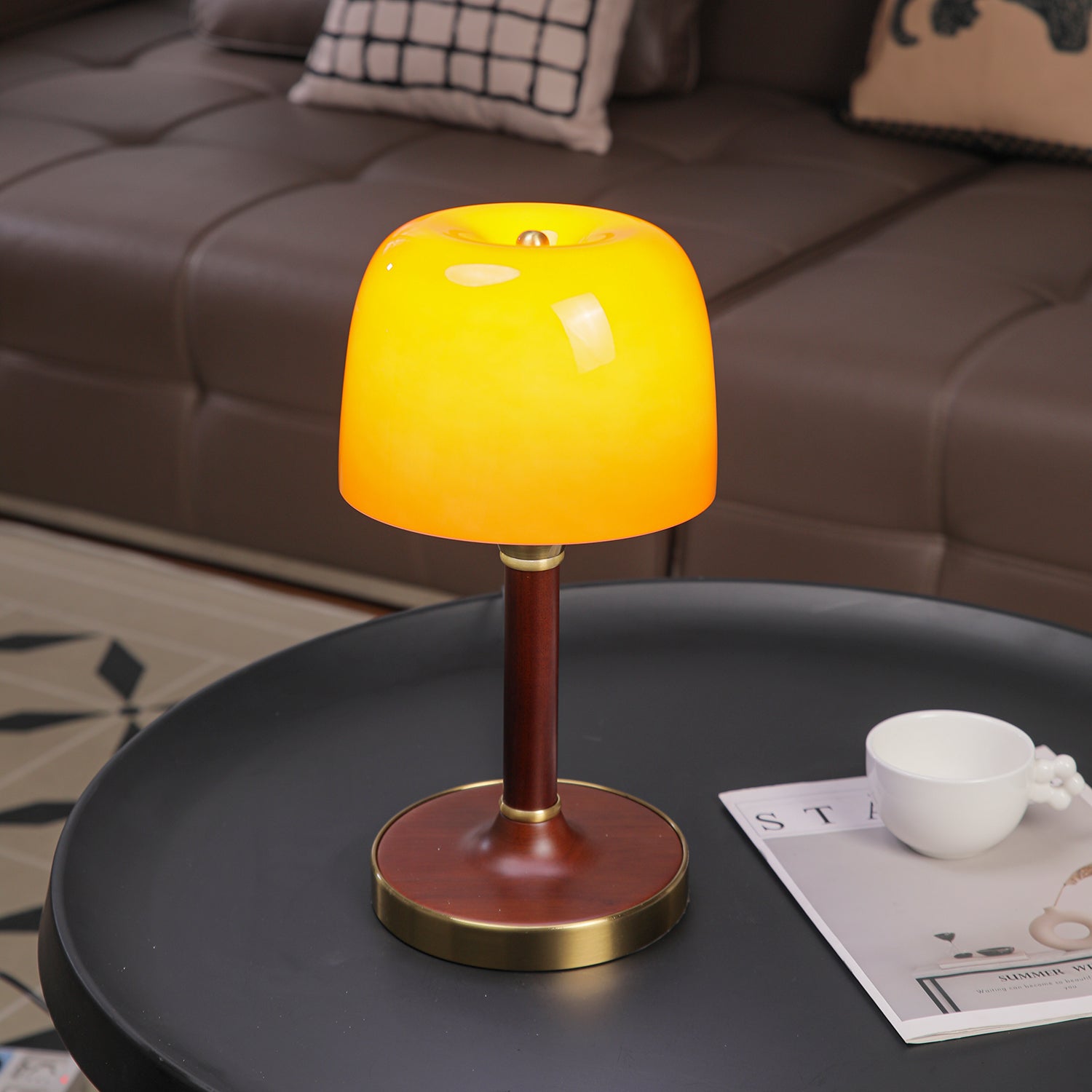 Velonise Wood Retro Table Lamp - Letslighting
