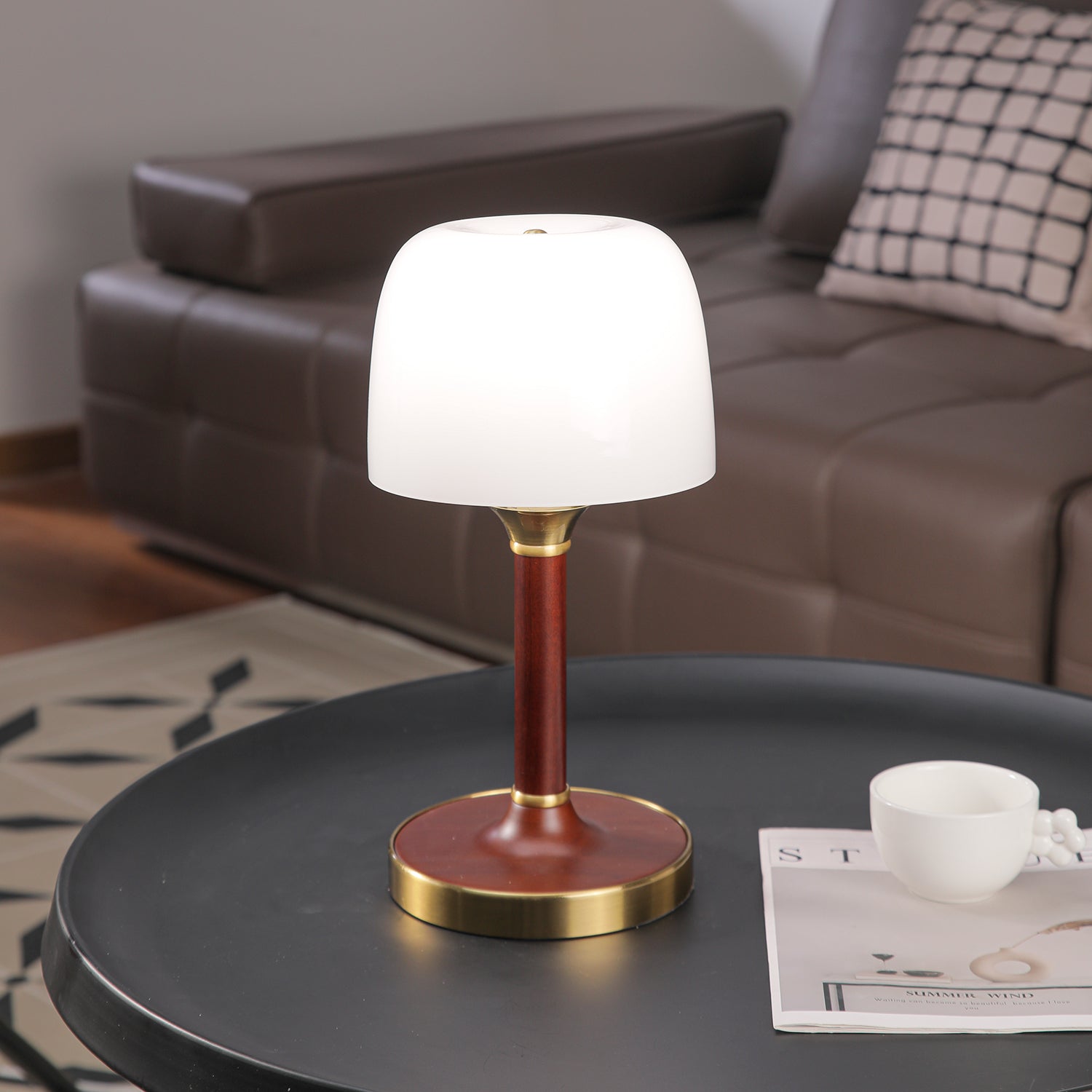 Velonise Wood Retro Table Lamp - Letslighting