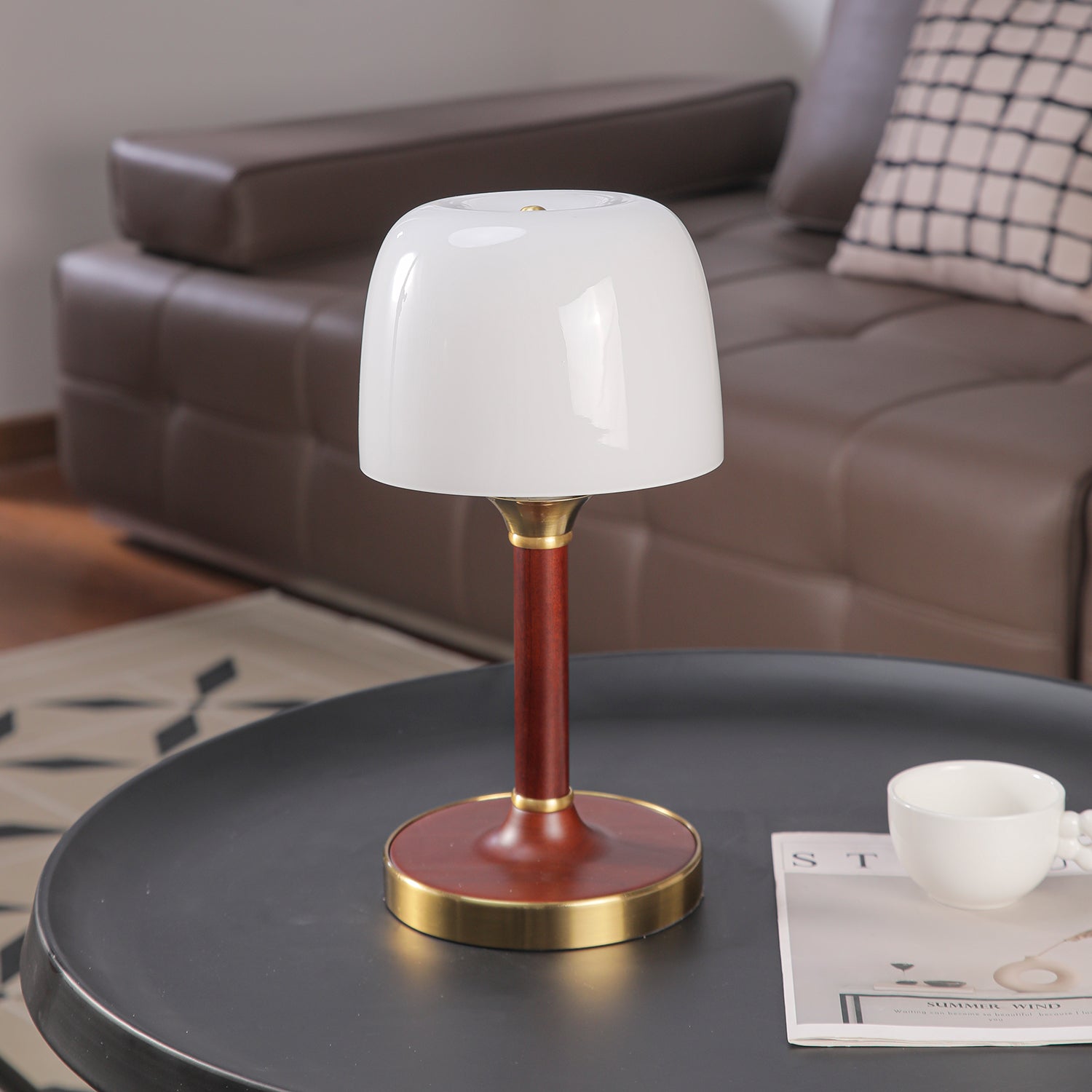 Velonise Wood Retro Table Lamp - Letslighting