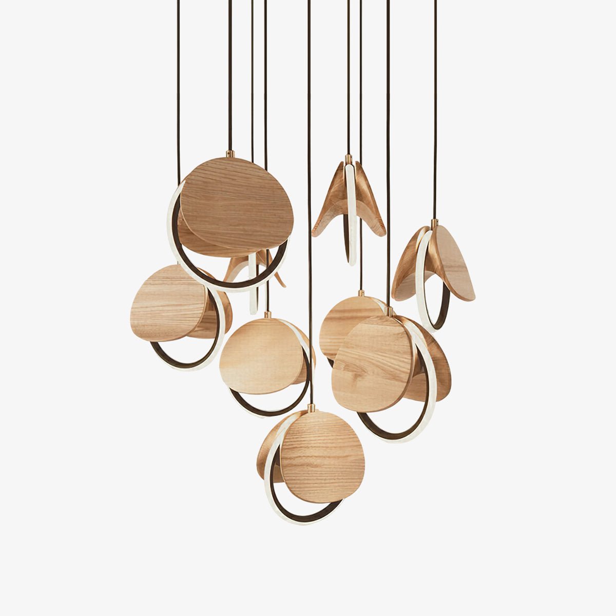 Avvelen Geometric Wood Pendant Light - Letslighting
