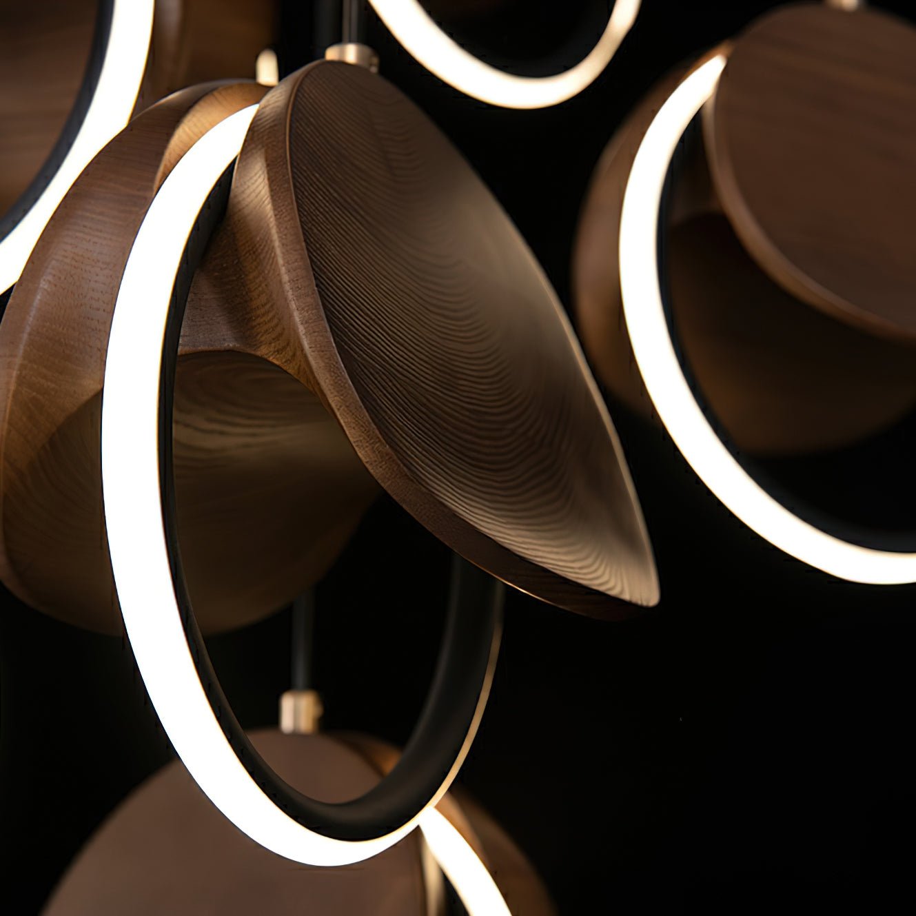 Avvelen Geometric Wood Pendant Light - Letslighting