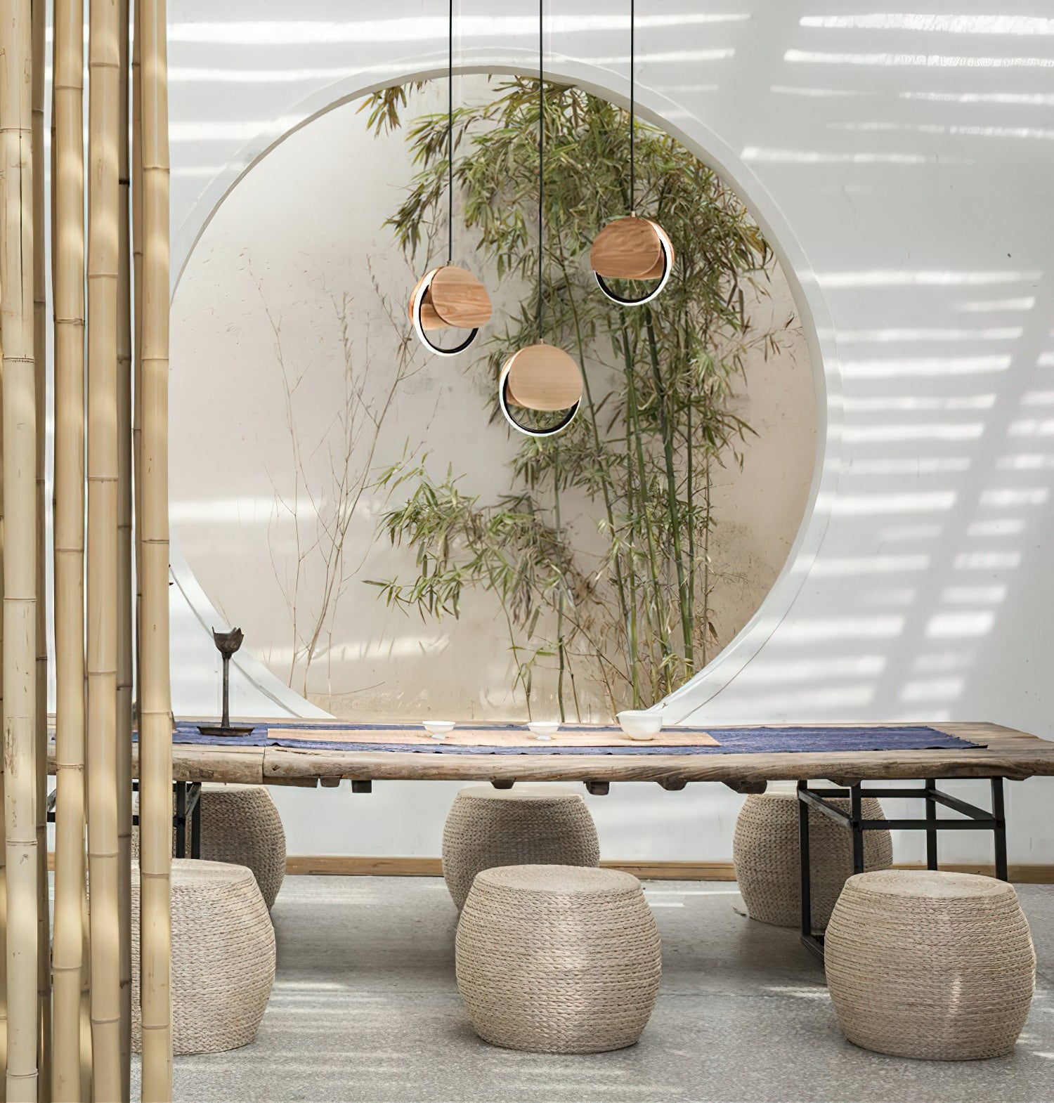 Avvelen Geometric Wood Pendant Light - Letslighting