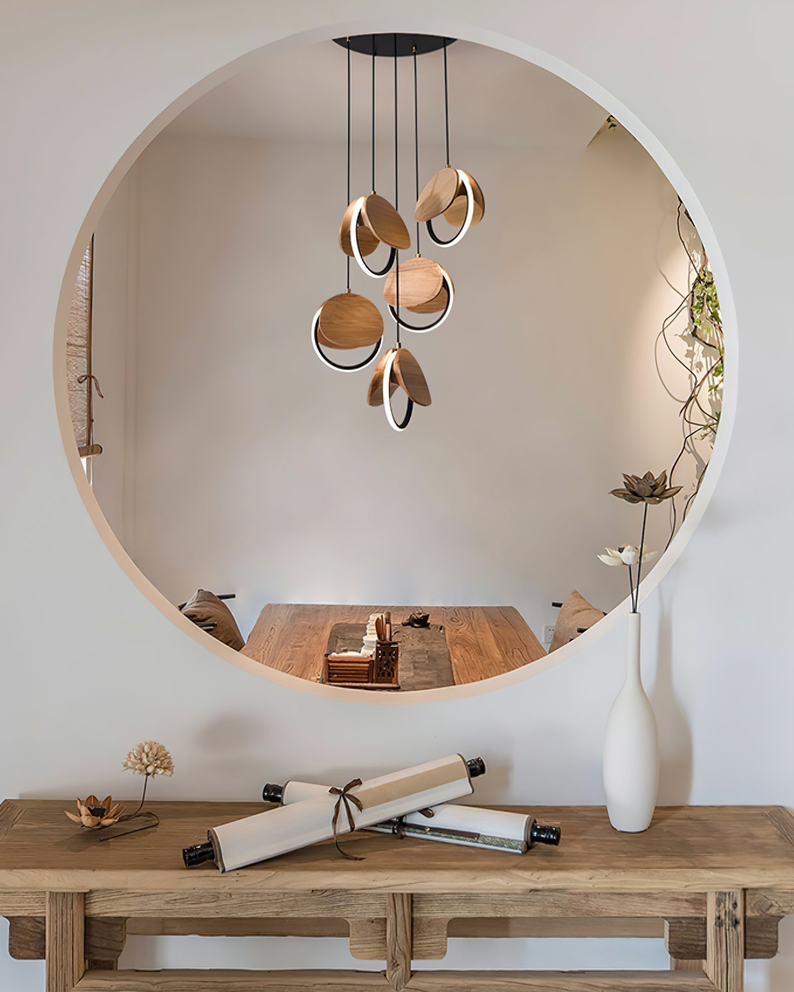 Avvelen Geometric Wood Pendant Light - Letslighting