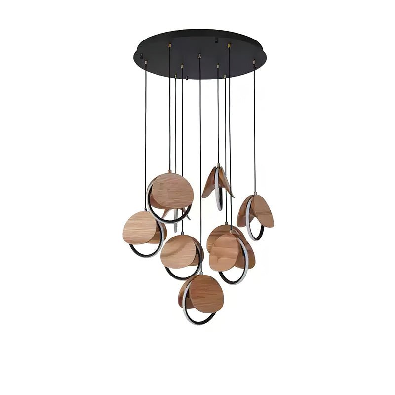 Avvelen Geometric Wood Pendant Light - Letslighting