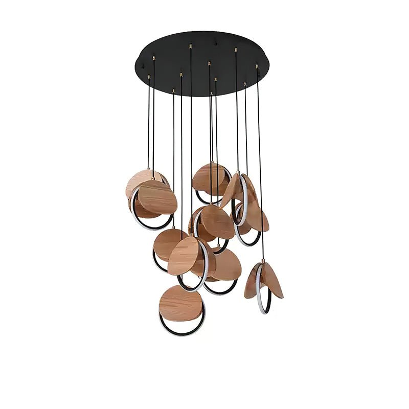 Avvelen Geometric Wood Pendant Light - Letslighting