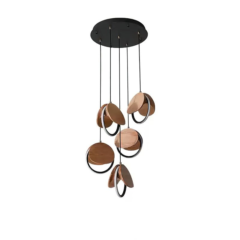 Avvelen Geometric Wood Pendant Light - Letslighting