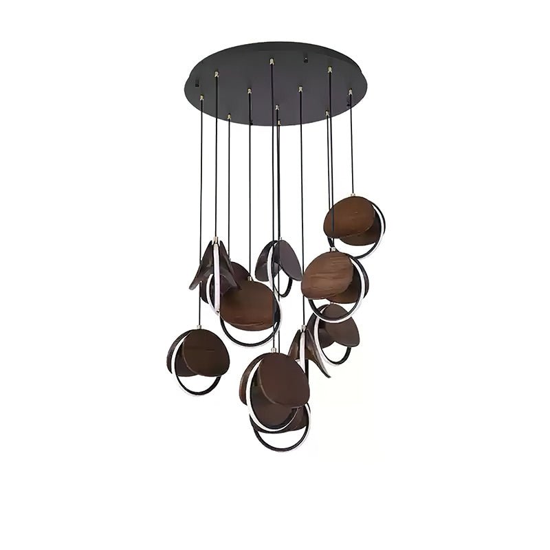 Avvelen Geometric Wood Pendant Light - Letslighting