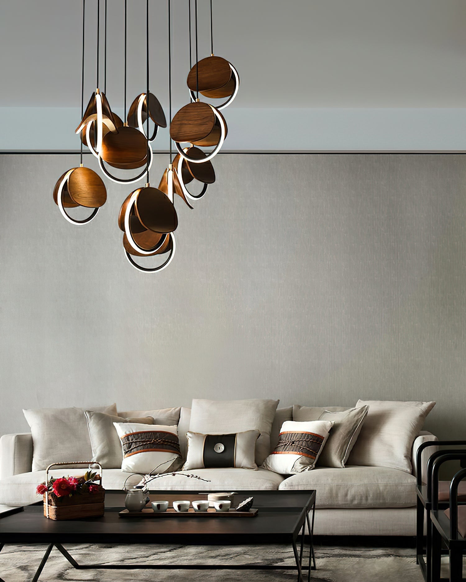 Avvelen Geometric Wood Pendant Light - Letslighting