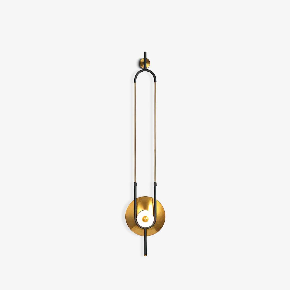 Ivory Modern Minimalist Ring Marble Wall Light - Letslighting