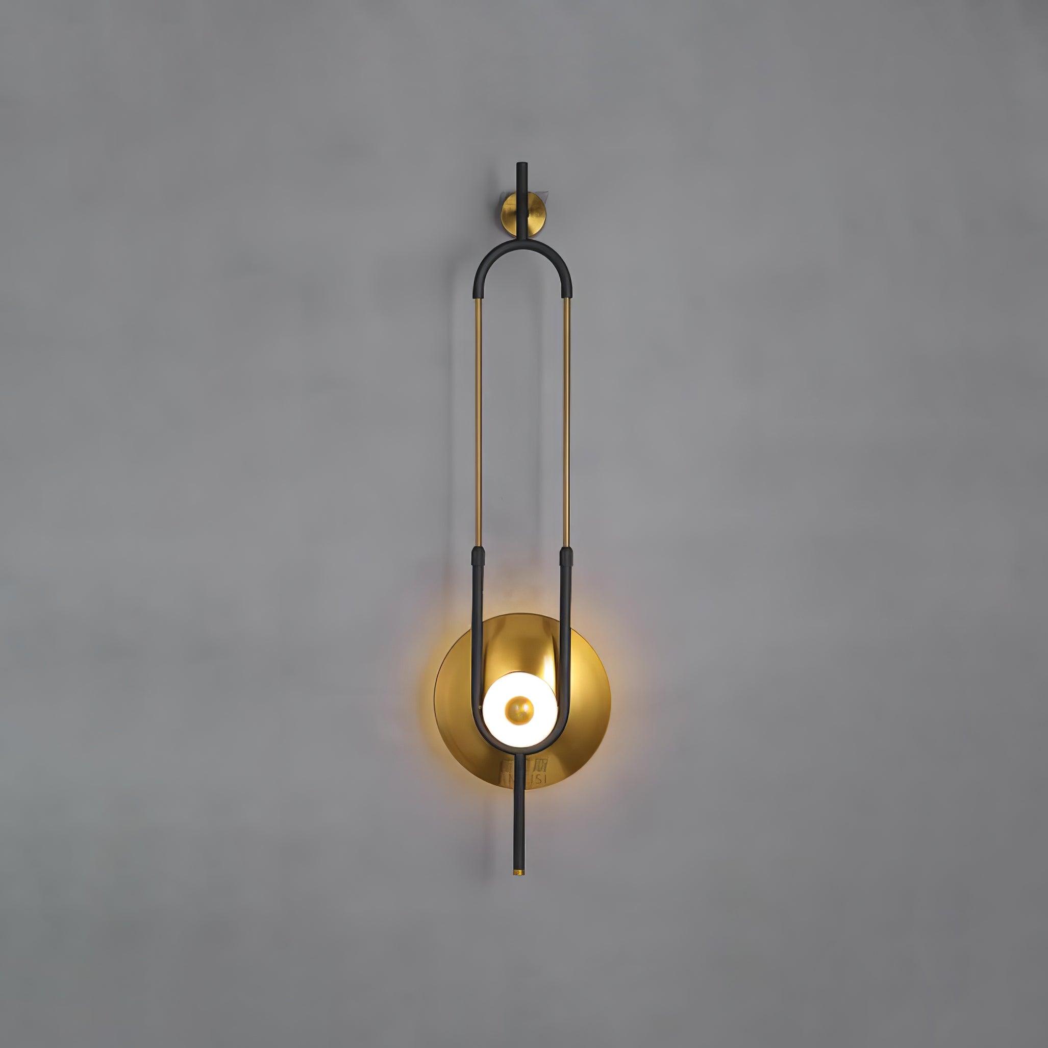 Ivory Modern Minimalist Ring Marble Wall Light - Letslighting