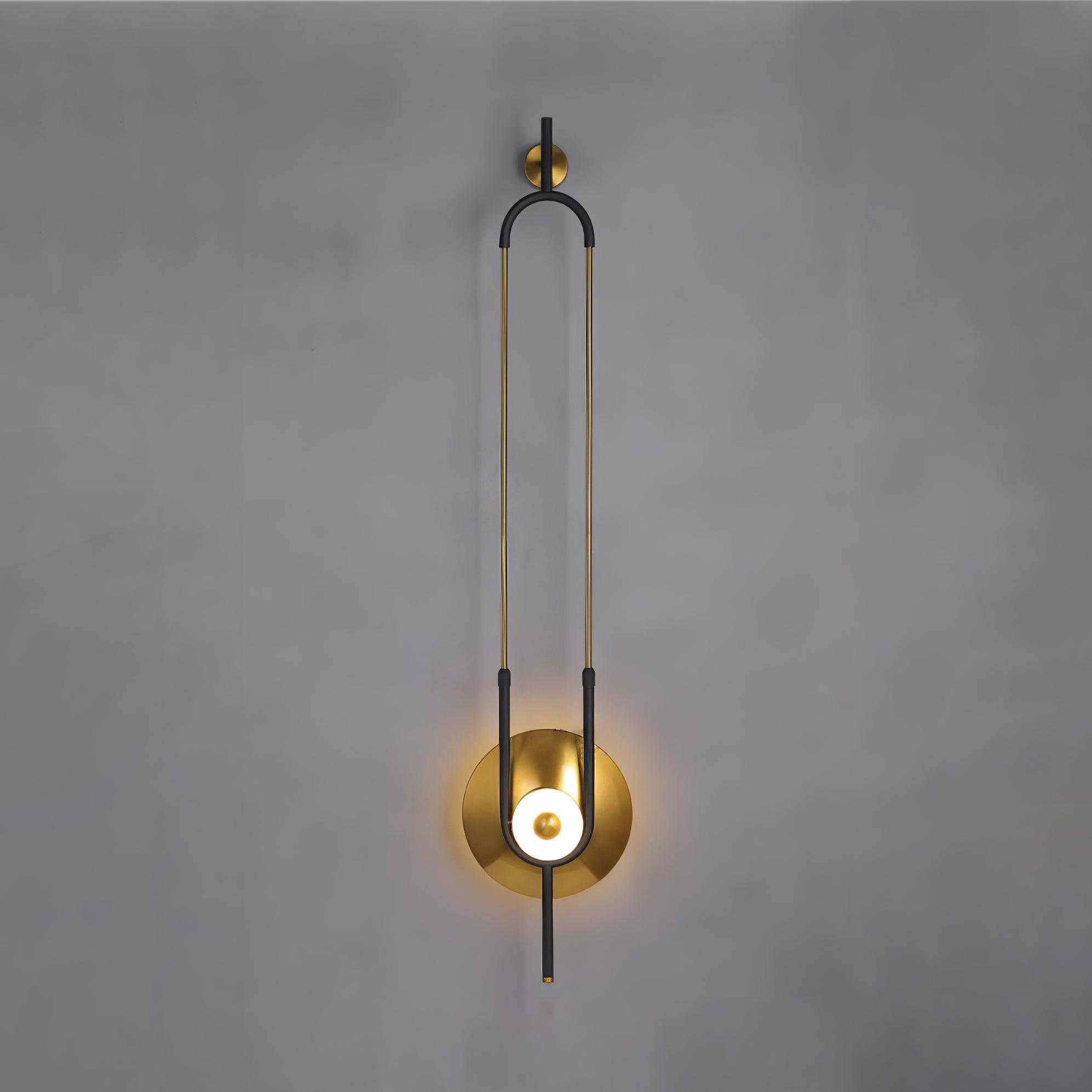 Ivory Modern Minimalist Ring Marble Wall Light - Letslighting
