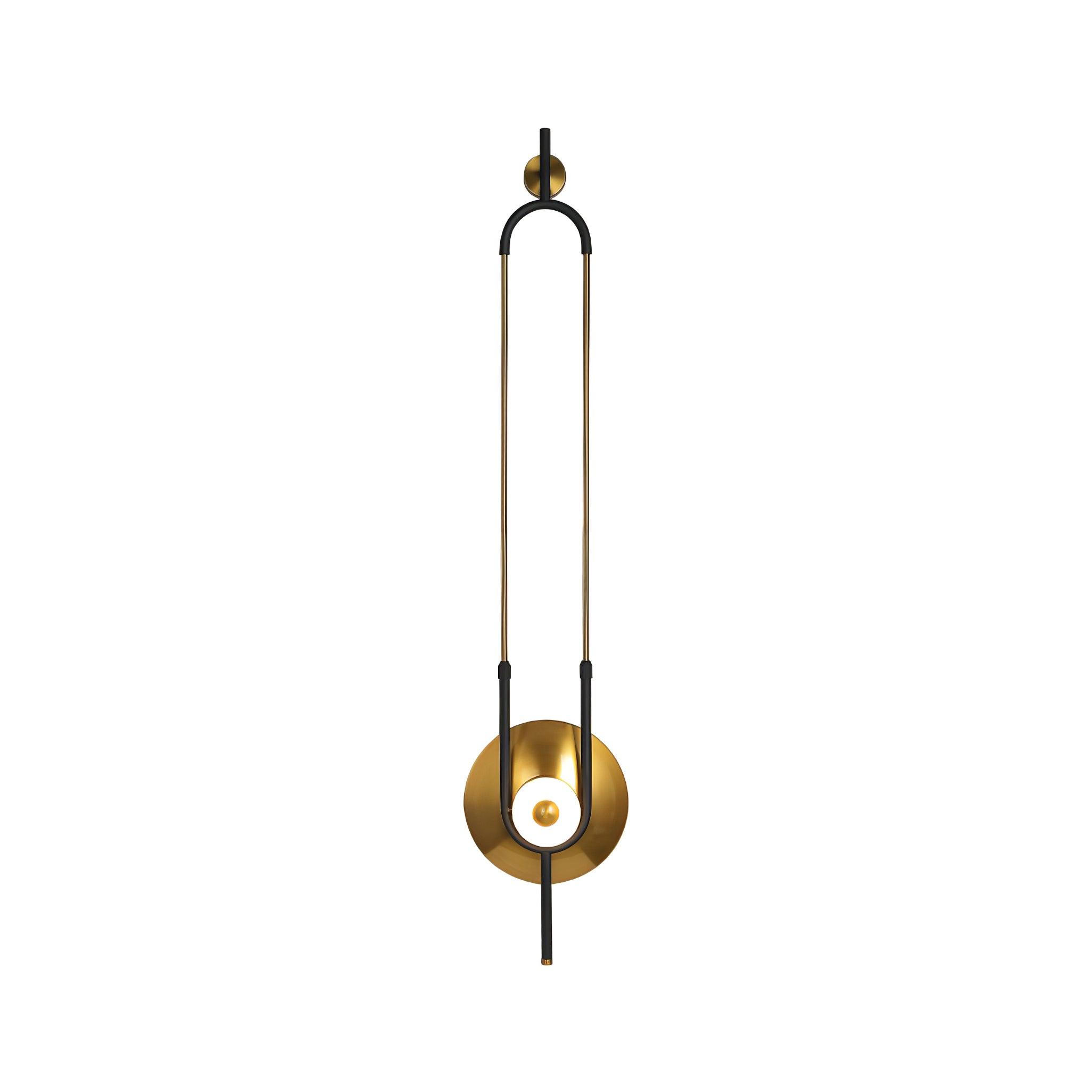 Ivory Modern Minimalist Ring Marble Wall Light - Letslighting