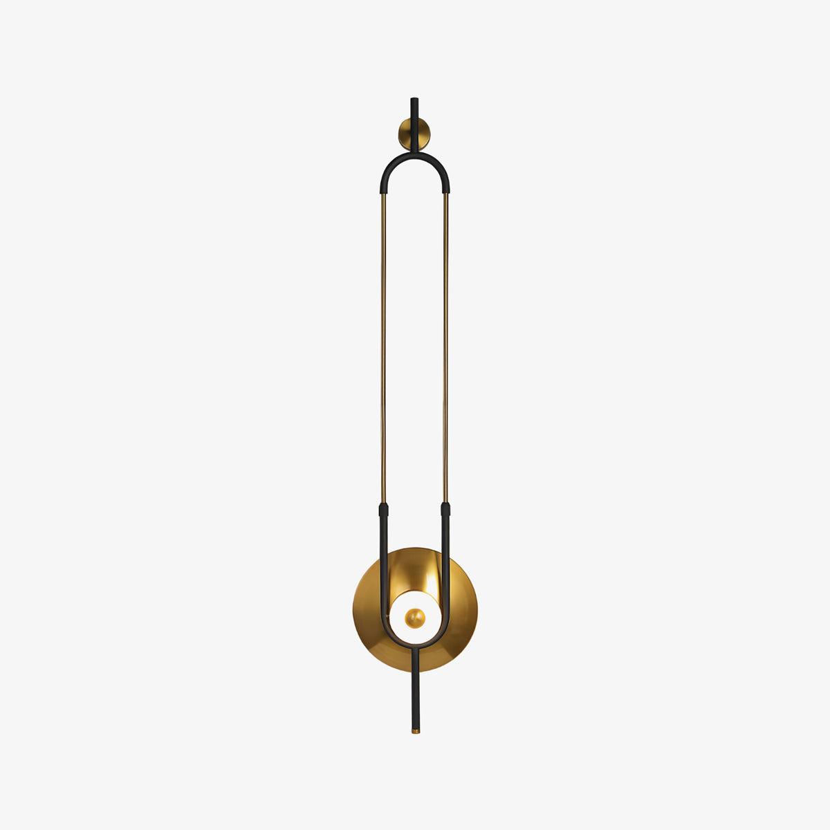 Ivory Modern Minimalist Ring Marble Wall Light - Letslighting