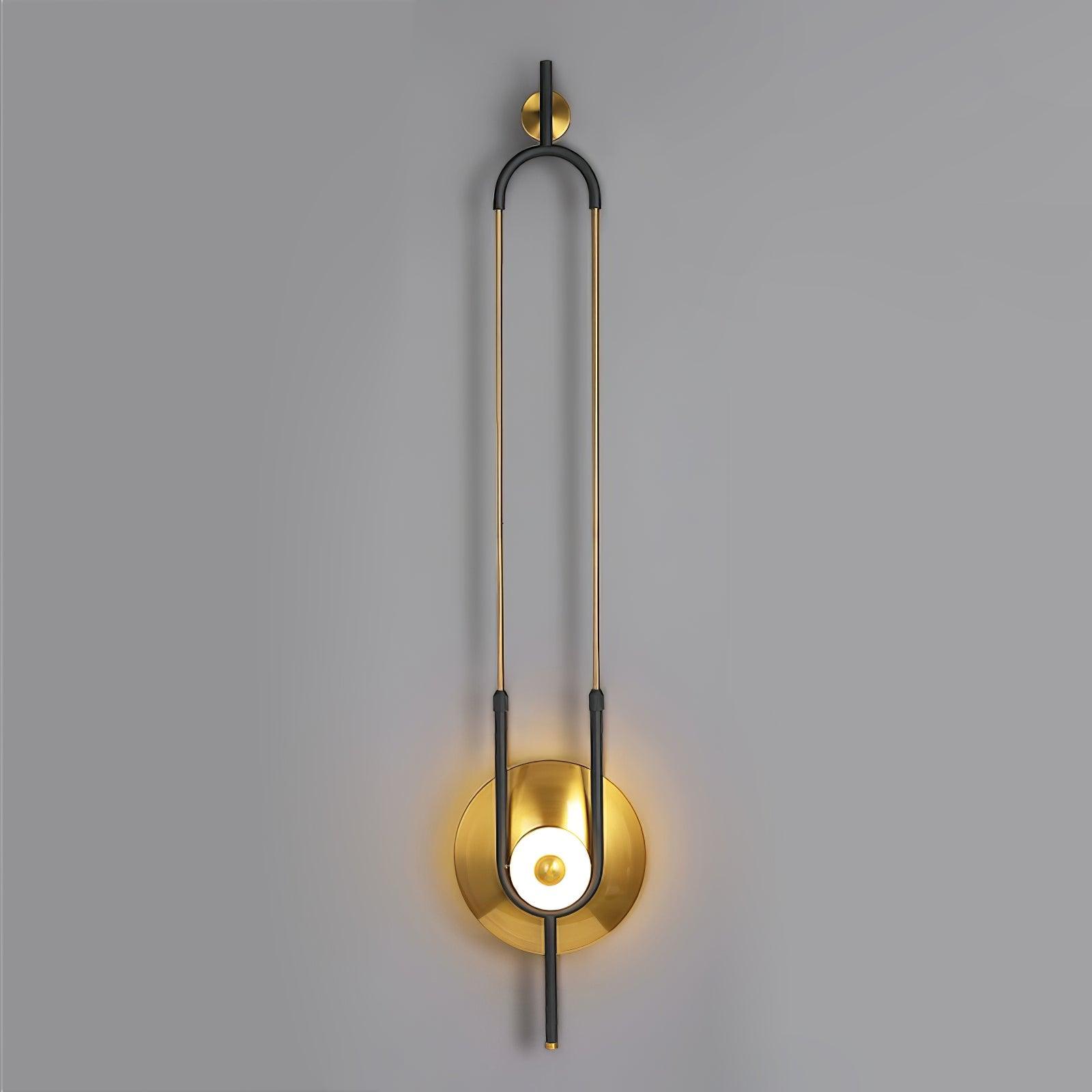 Ivory Modern Minimalist Ring Marble Wall Light - Letslighting