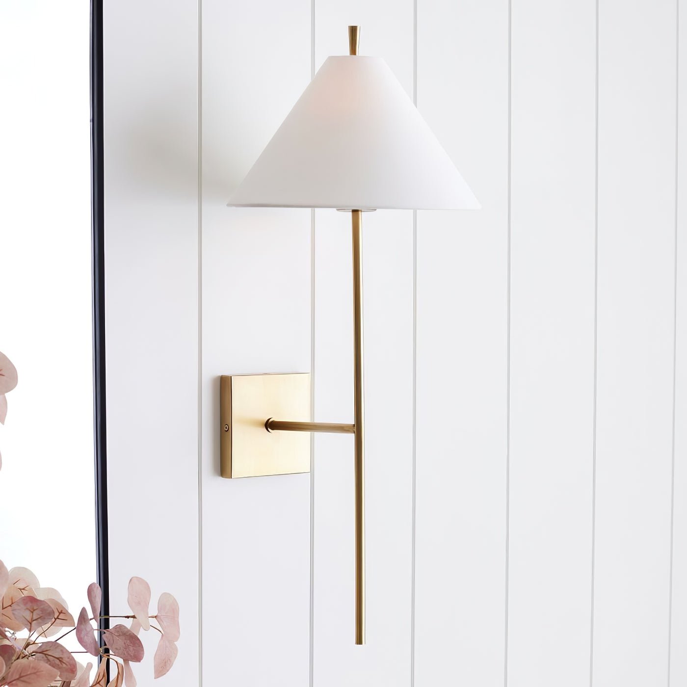 Ulveleth Vintage Industrial Fabric Wall Light - Letslighting