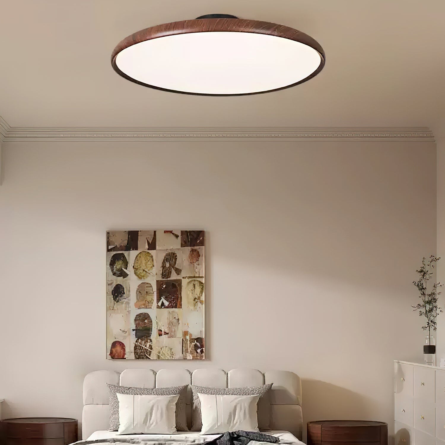 Cavelo Oval Semi-Flush Ceiling Light - Letslighting