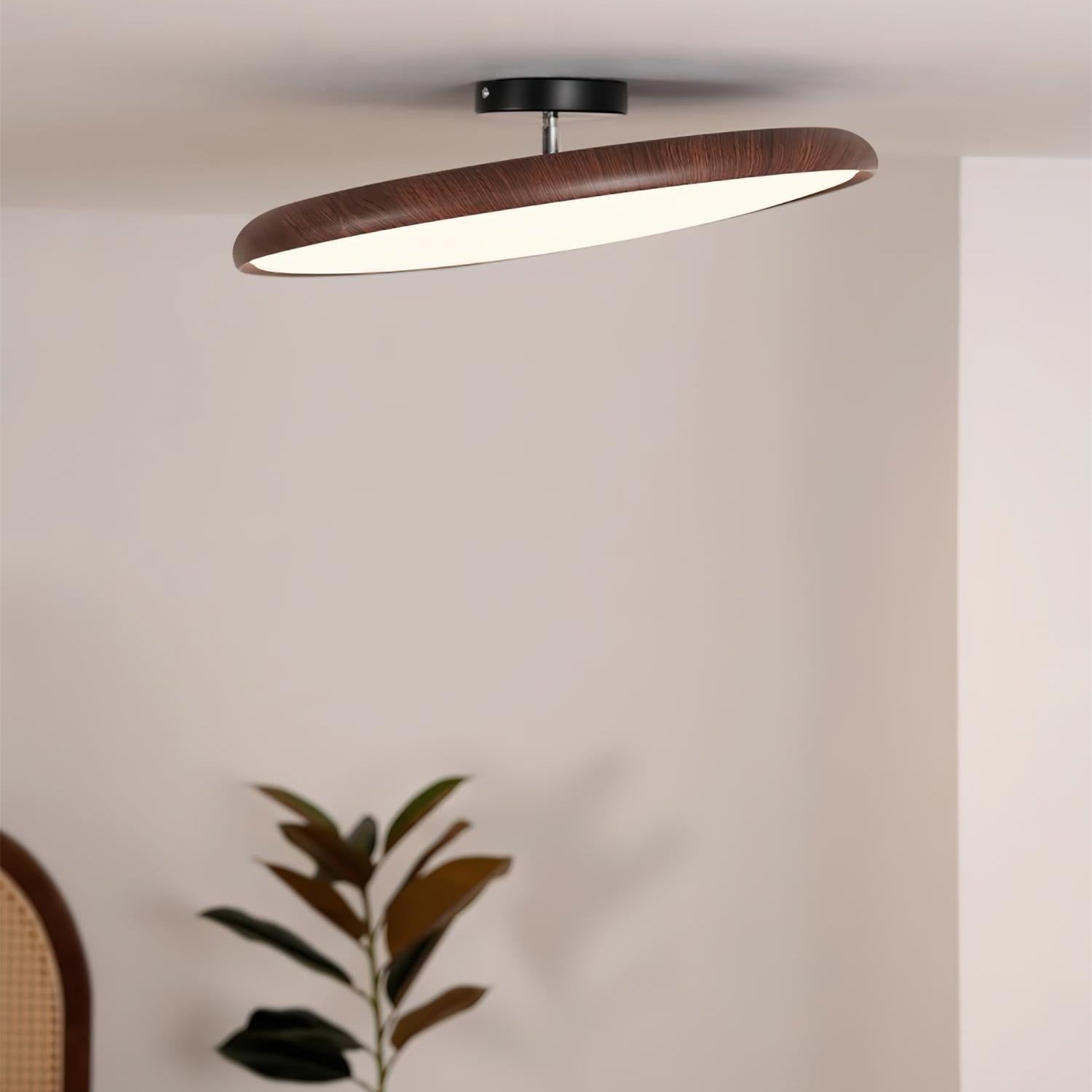 Cavelo Oval Semi-Flush Ceiling Light - Letslighting