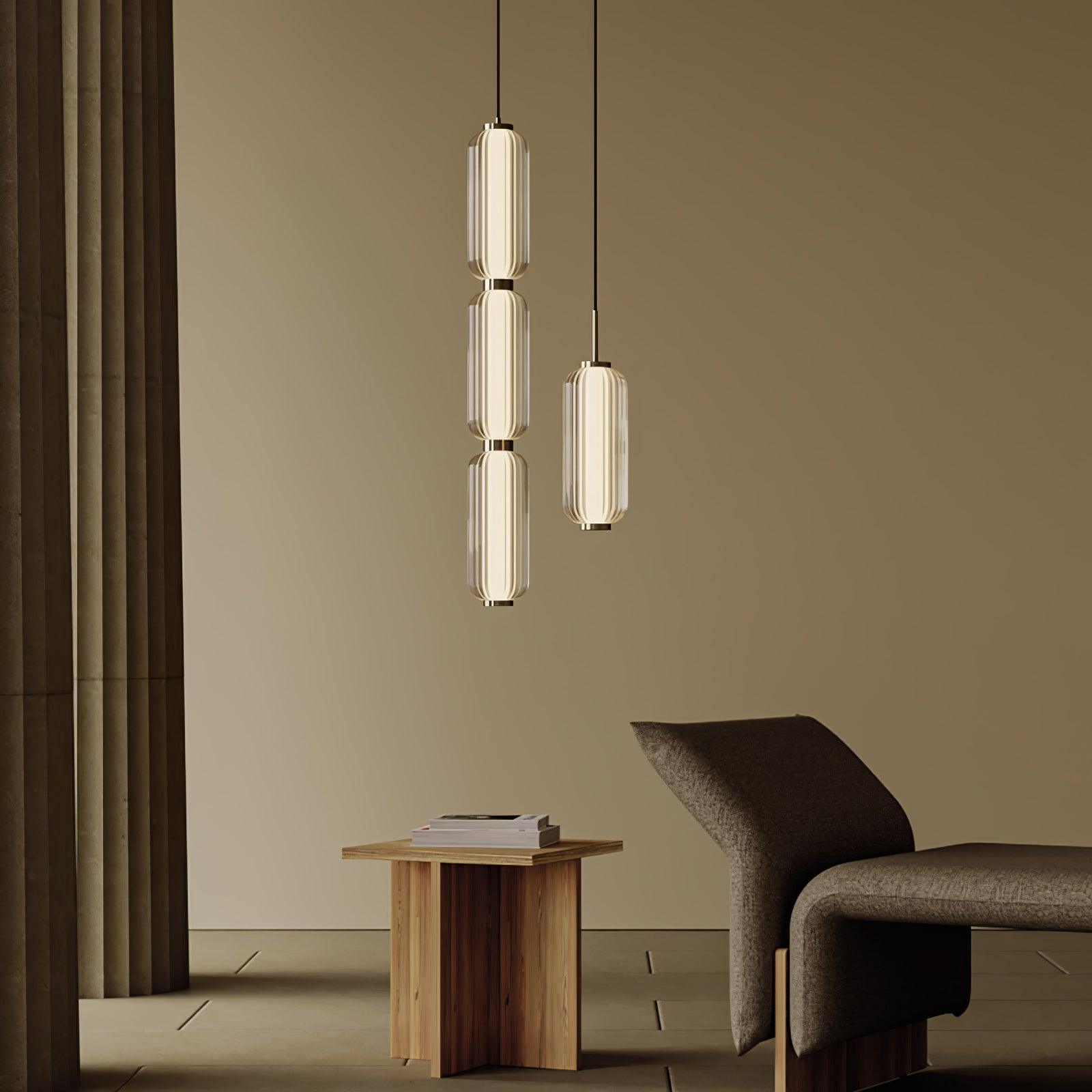 Cylindra Modern Glass Pendant Lamp - Letslighting