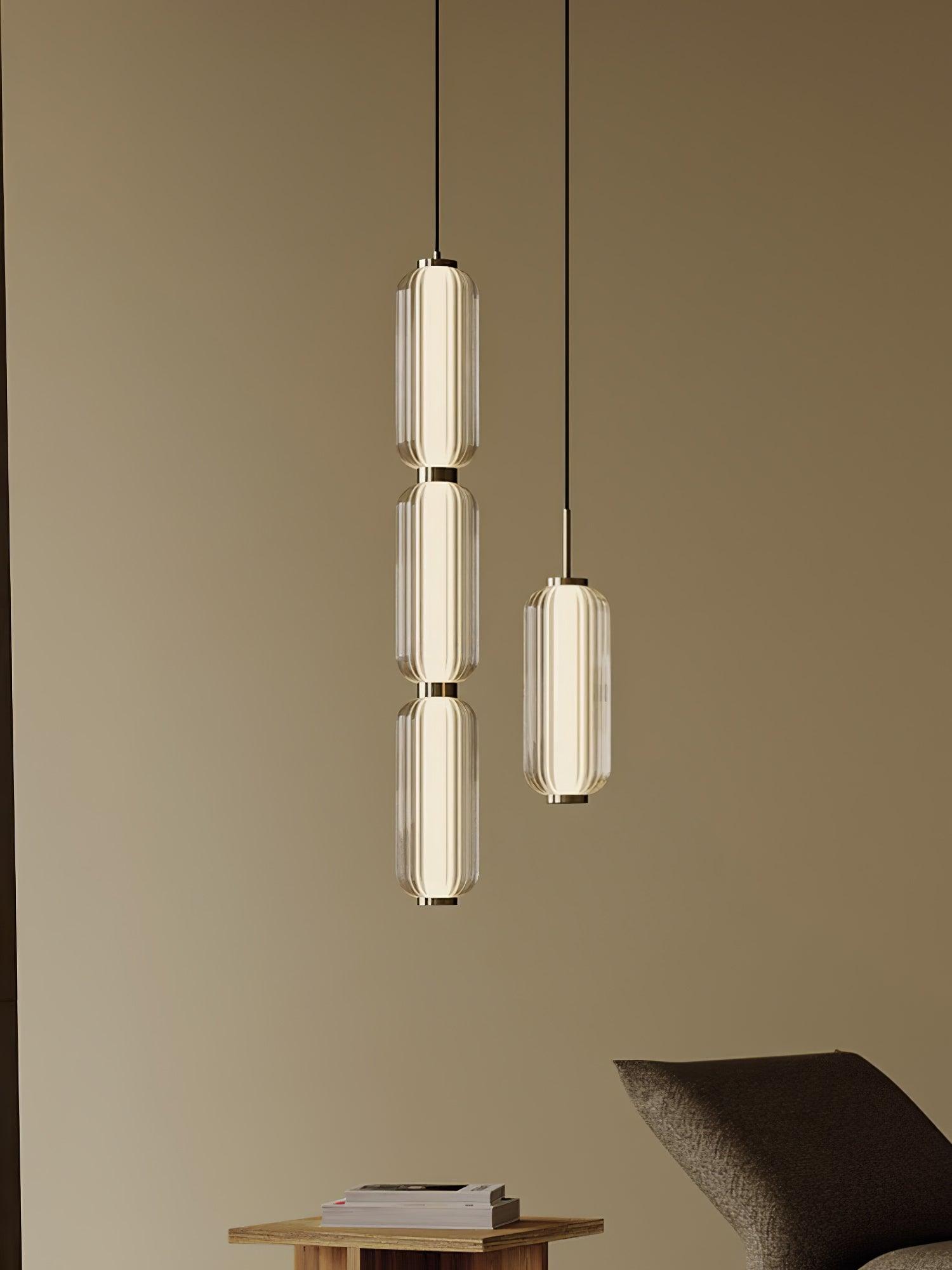 Cylindra Modern Glass Pendant Lamp - Letslighting