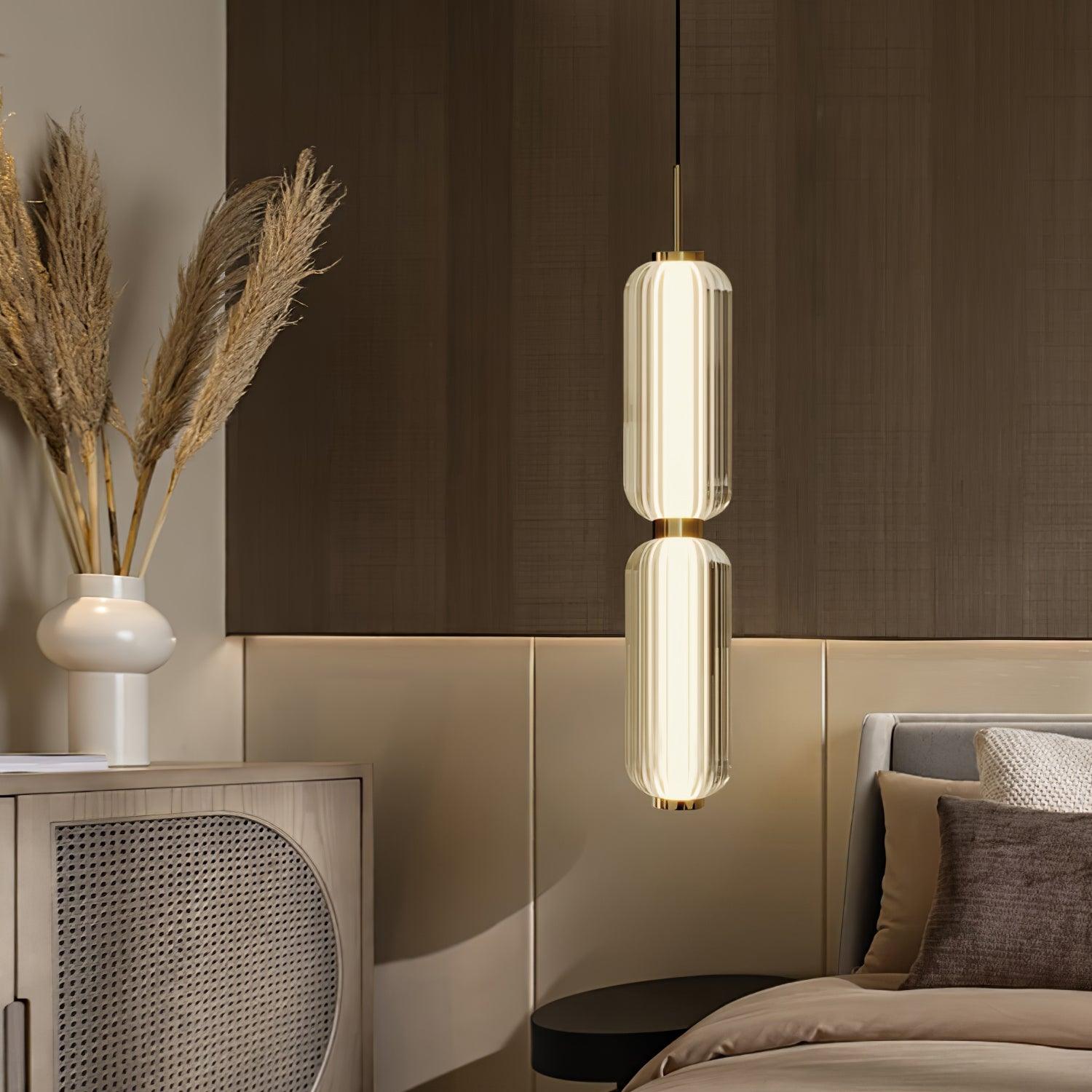 Cylindra Modern Glass Pendant Lamp - Letslighting