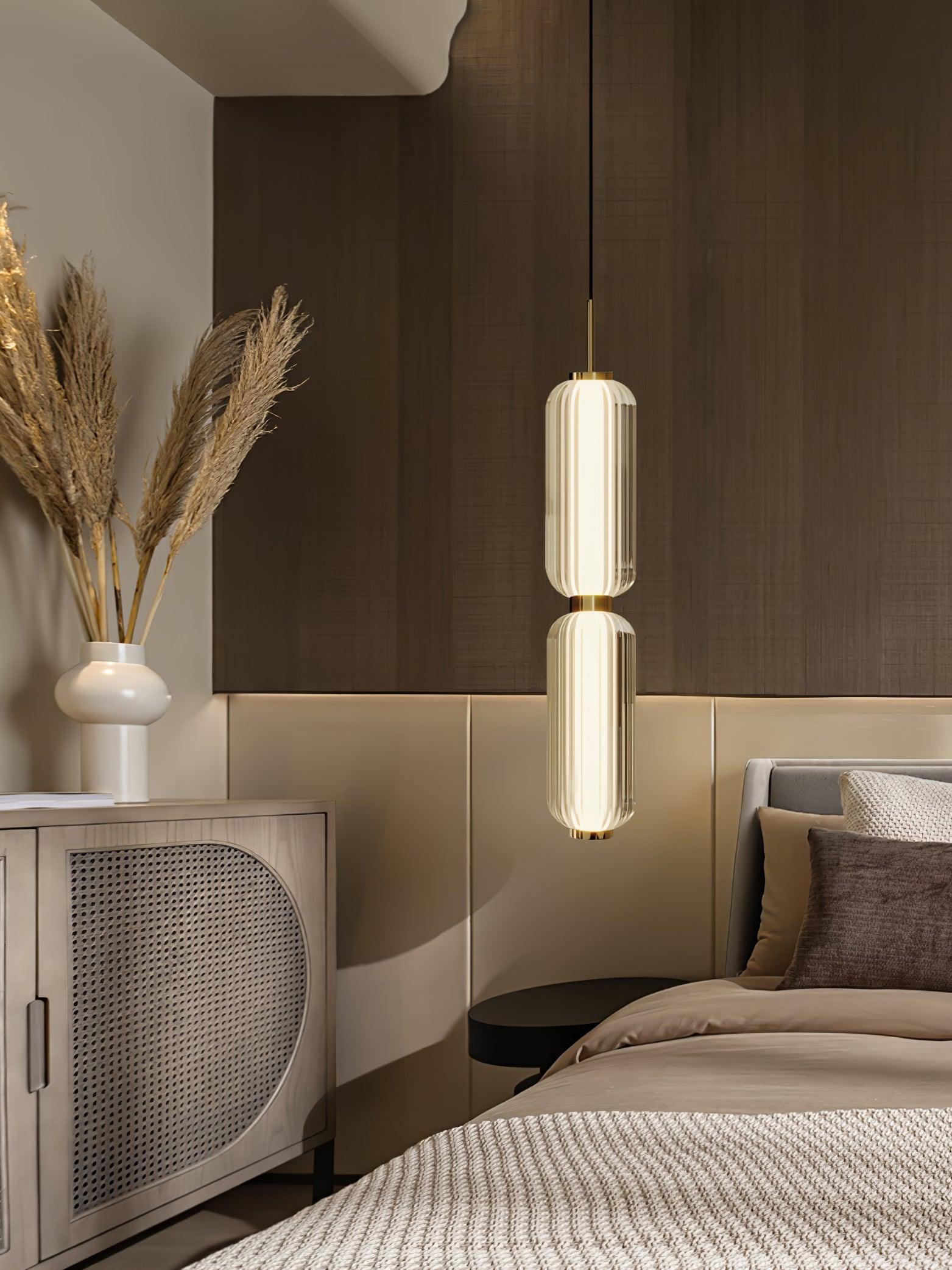 Cylindra Modern Glass Pendant Lamp - Letslighting