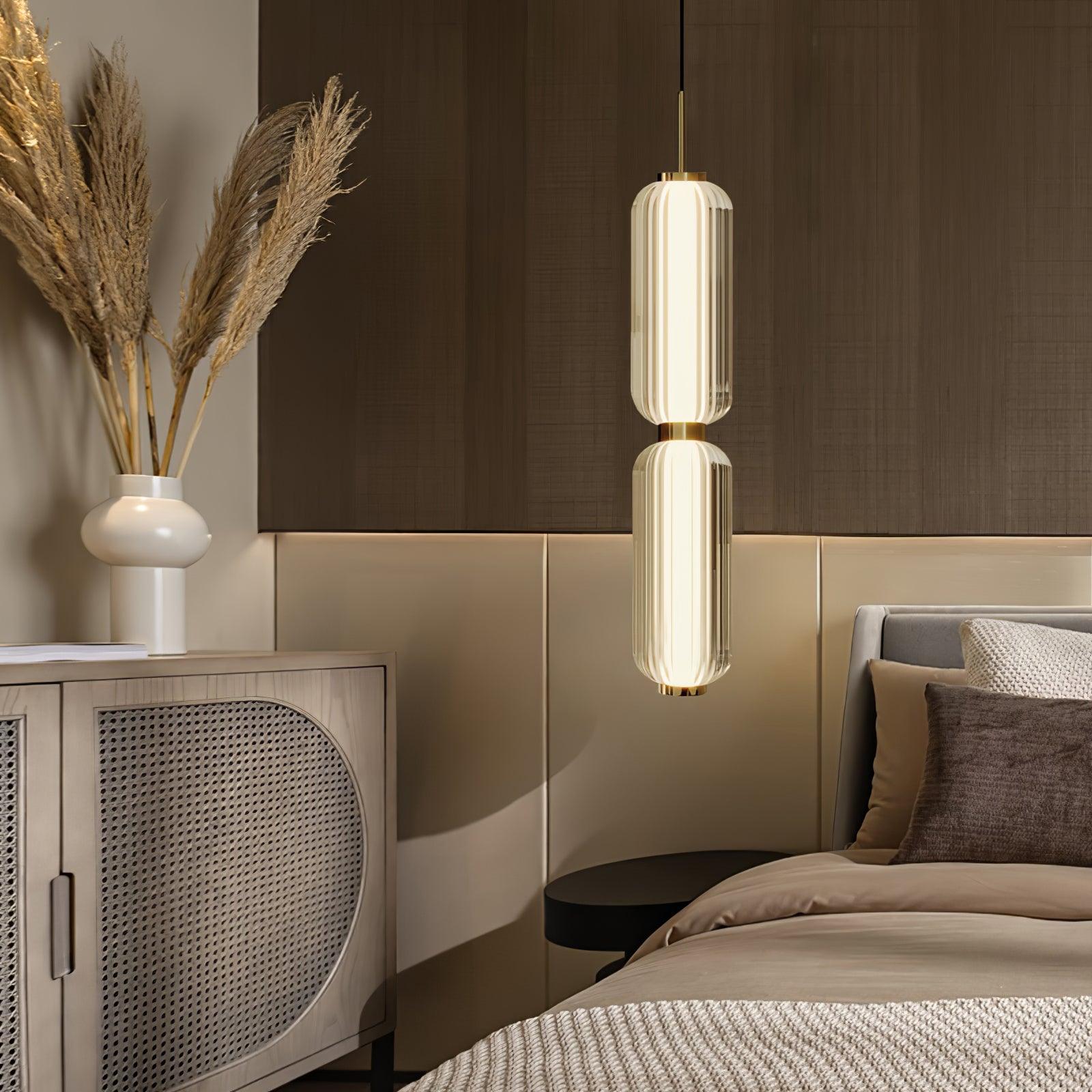 Cylindra Modern Glass Pendant Lamp - Letslighting