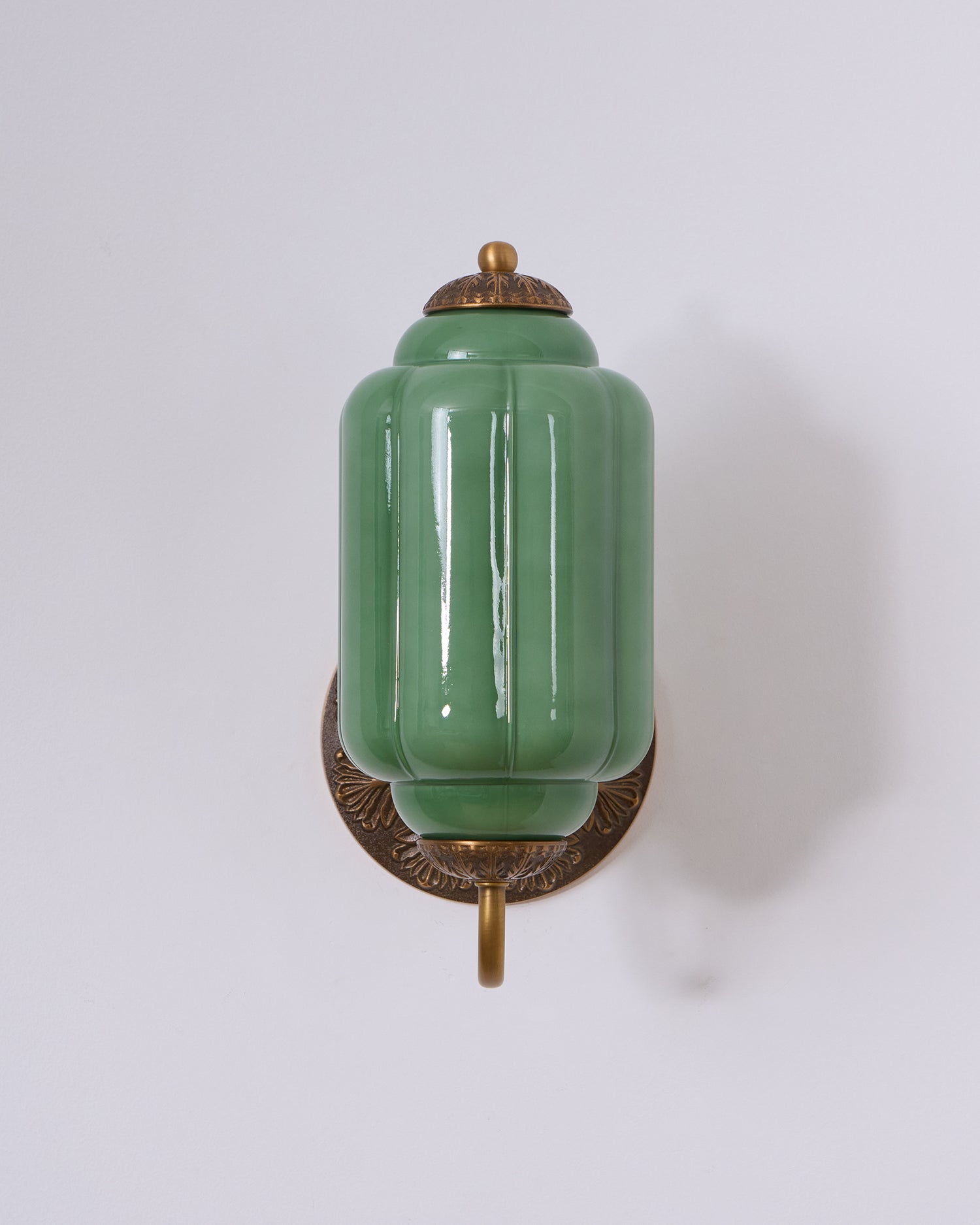 Melvane Vintage Pink Glass Wall Sconce - Letslighting