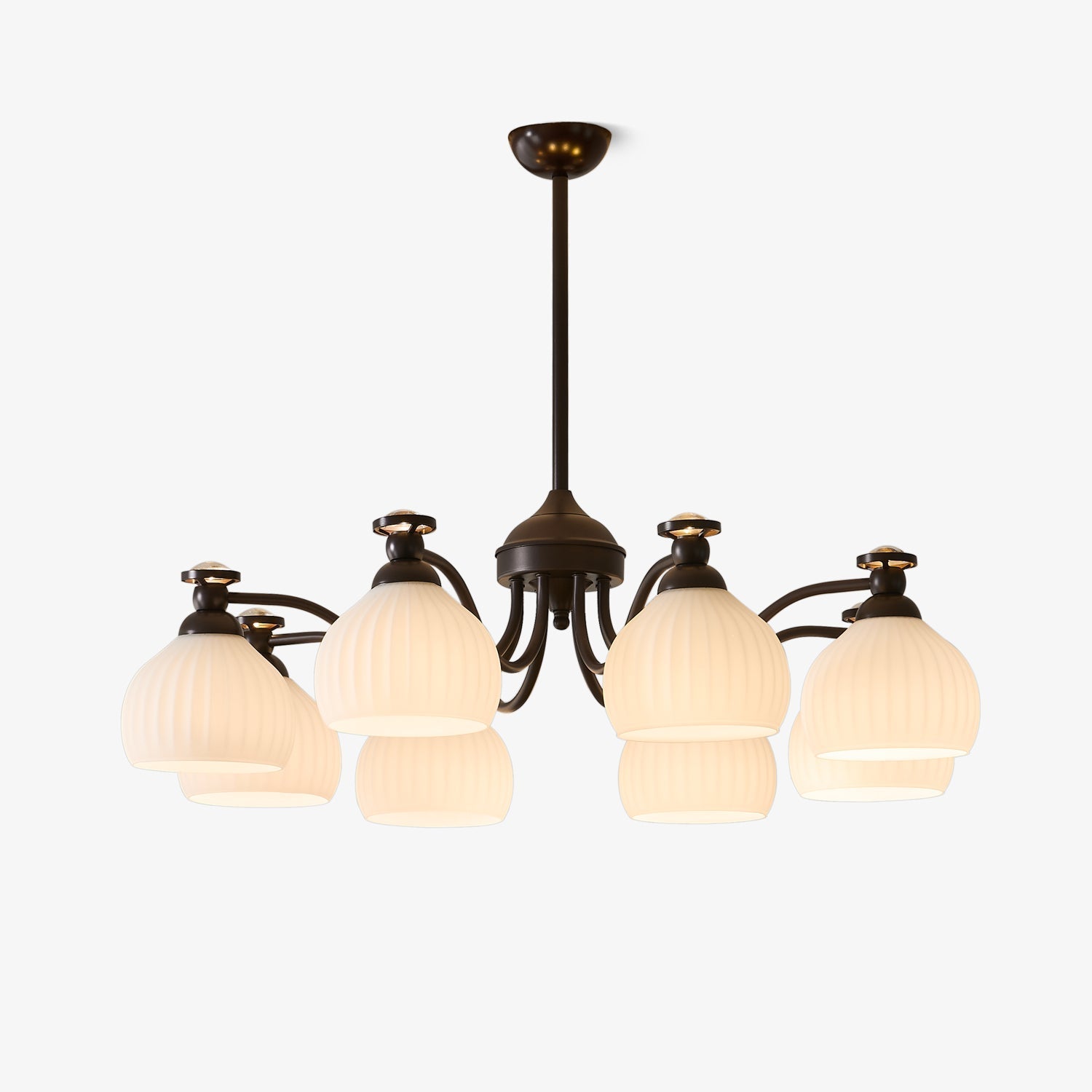 Calaeor Premium Elegance Glass Chandelier - Letslighting
