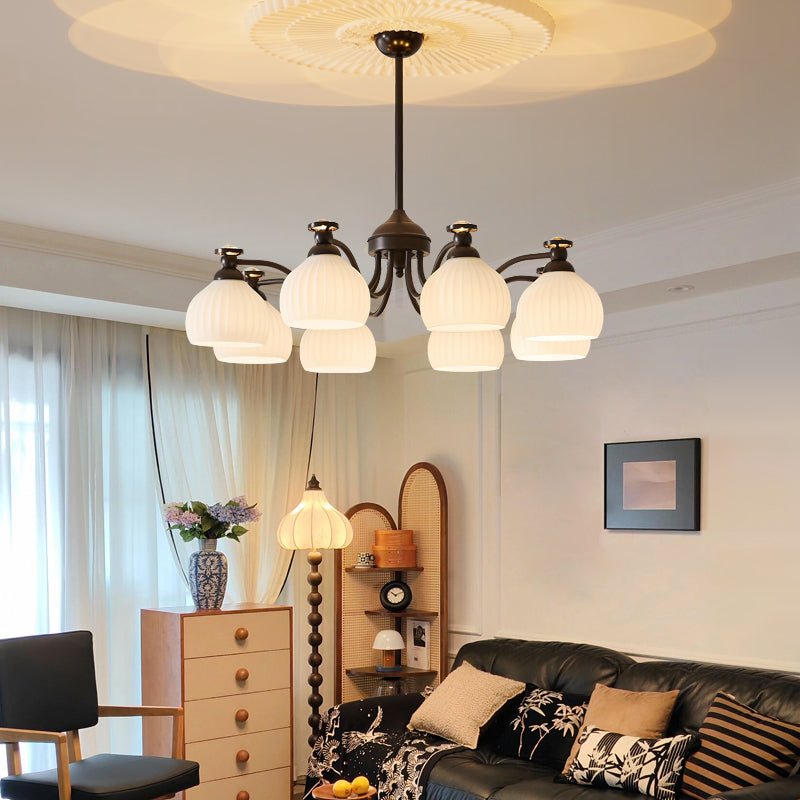 Calaeor Premium Elegance Glass Chandelier - Letslighting