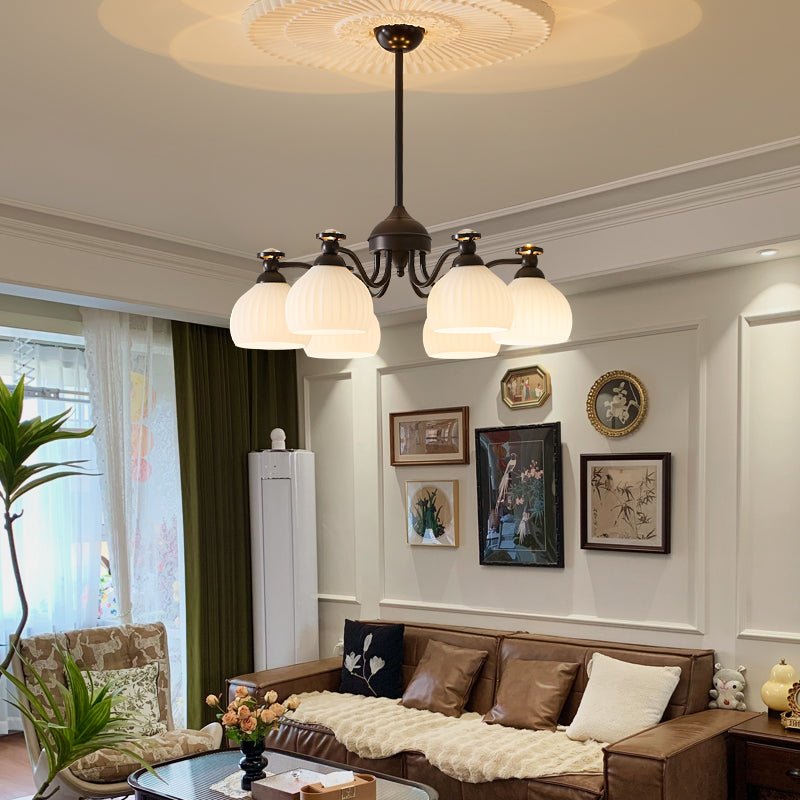 Calaeor Premium Elegance Glass Chandelier - Letslighting