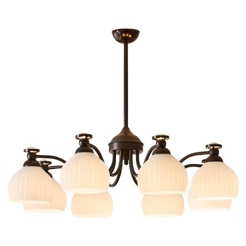 Calaeor Premium Elegance Glass Chandelier - Letslighting